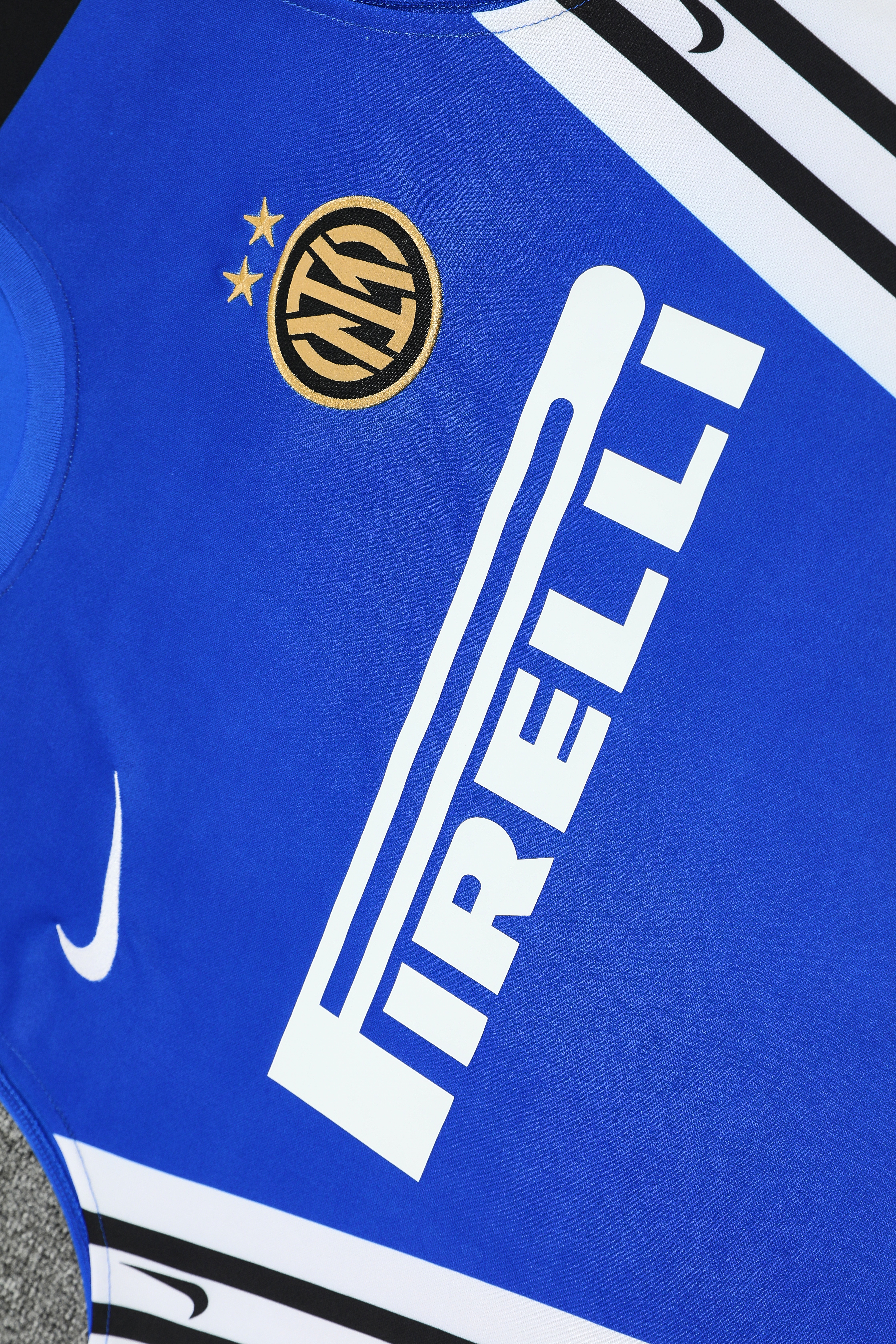Sleeveless Inter Milan Training Suit Blue
