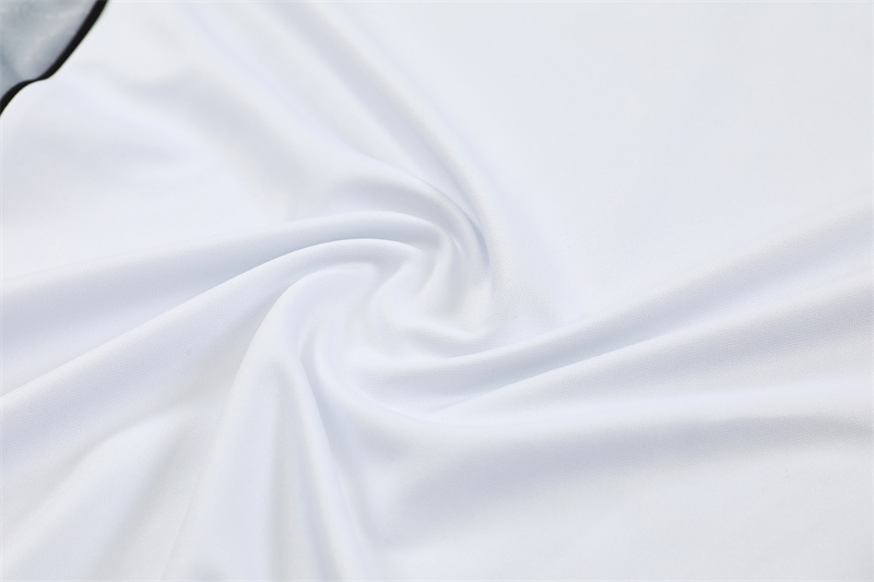 Adult/ Kids DFB Half Zipper Training Suit White 801