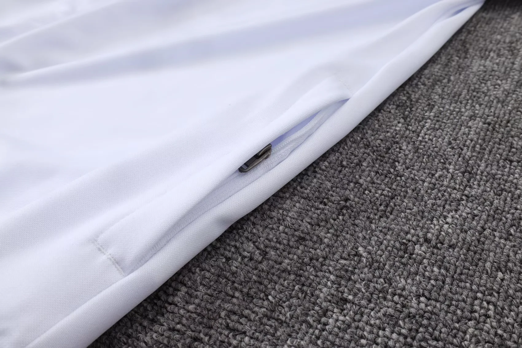 Adult/ Kids DFB 125th Year Full Zipper Training Suit White A2564