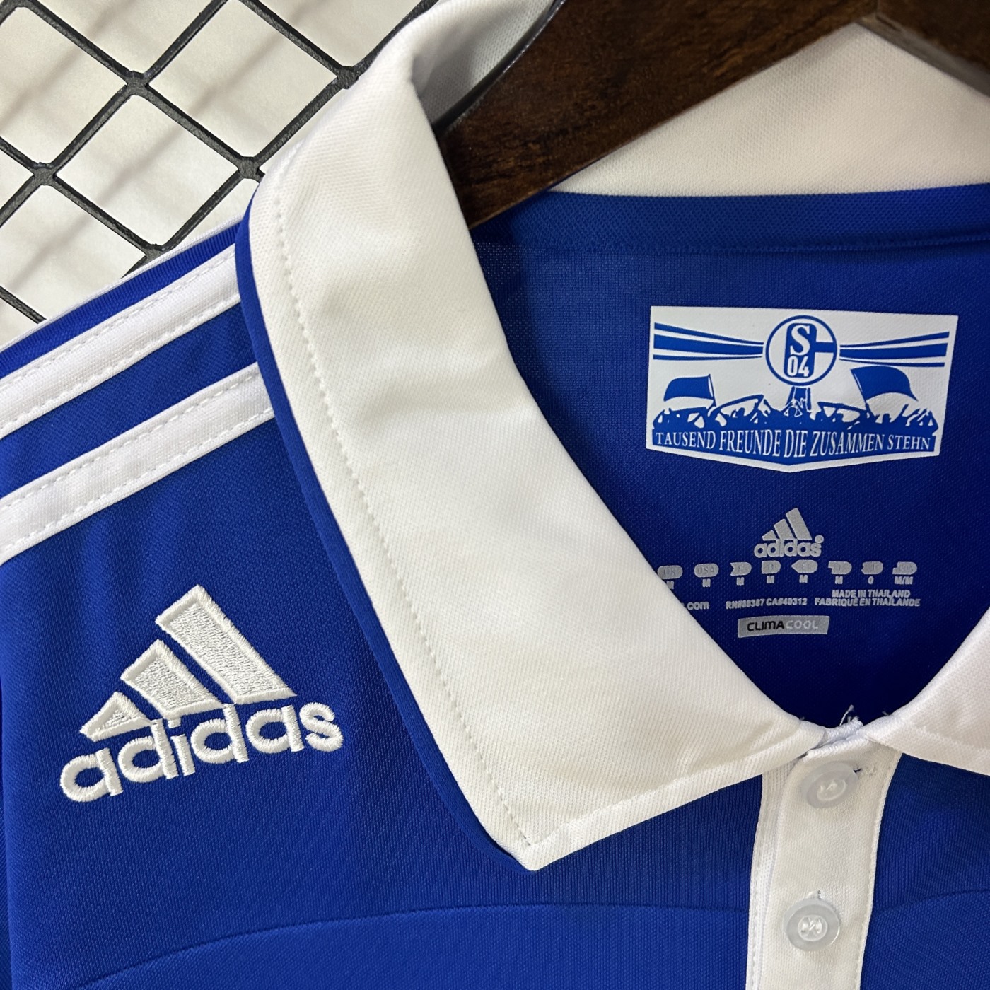 Retro 2010/11 Schalke 04 Home Kit S-XXL