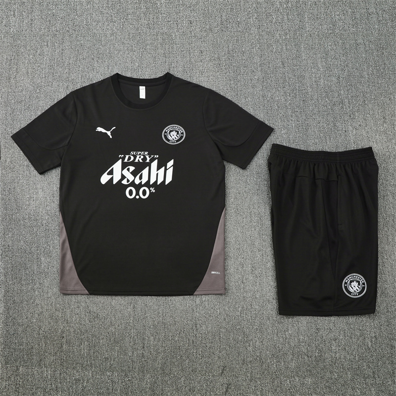 Short Sleeves Man City Training Suit