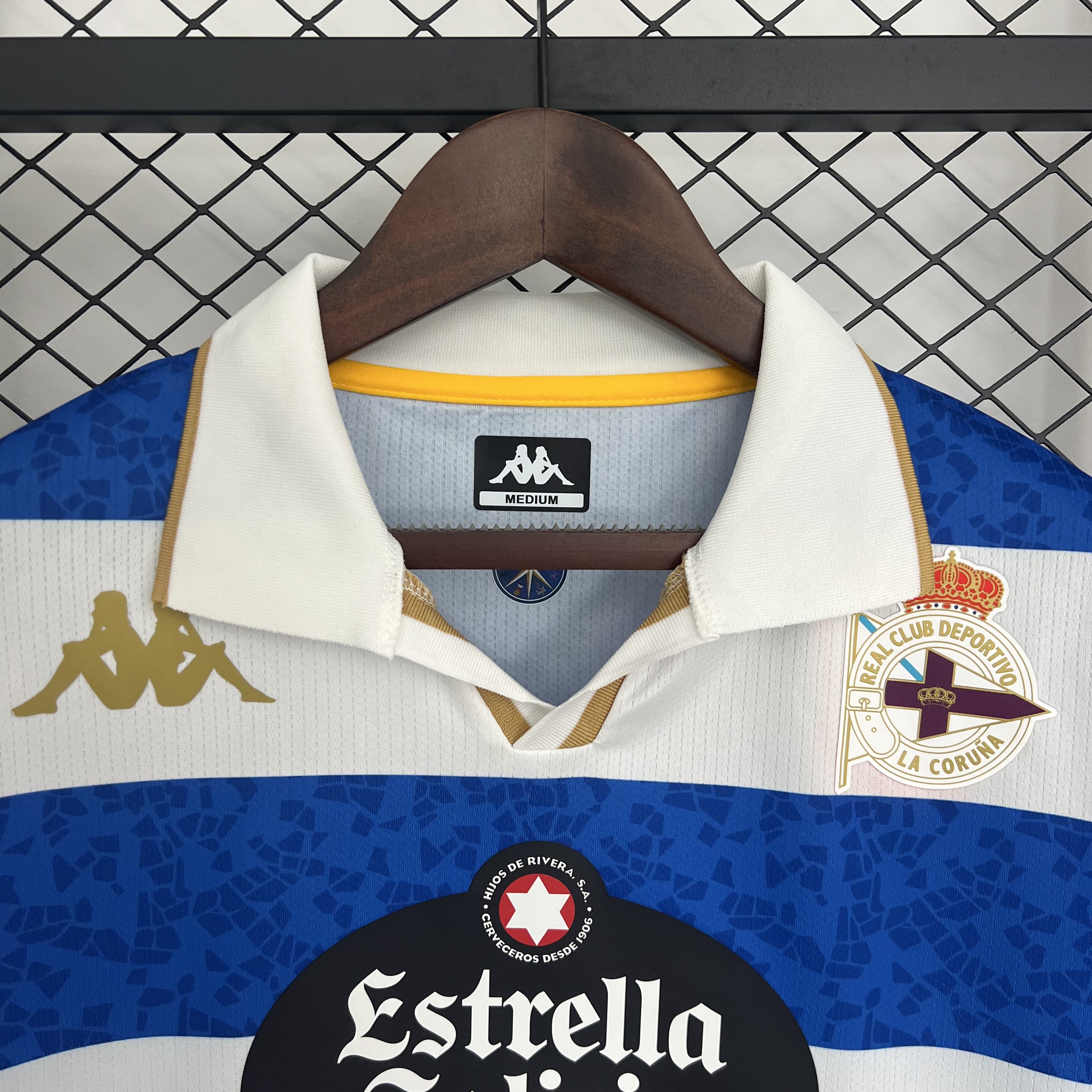 La Coruna 25/26 Home with laliga patch S-4XL