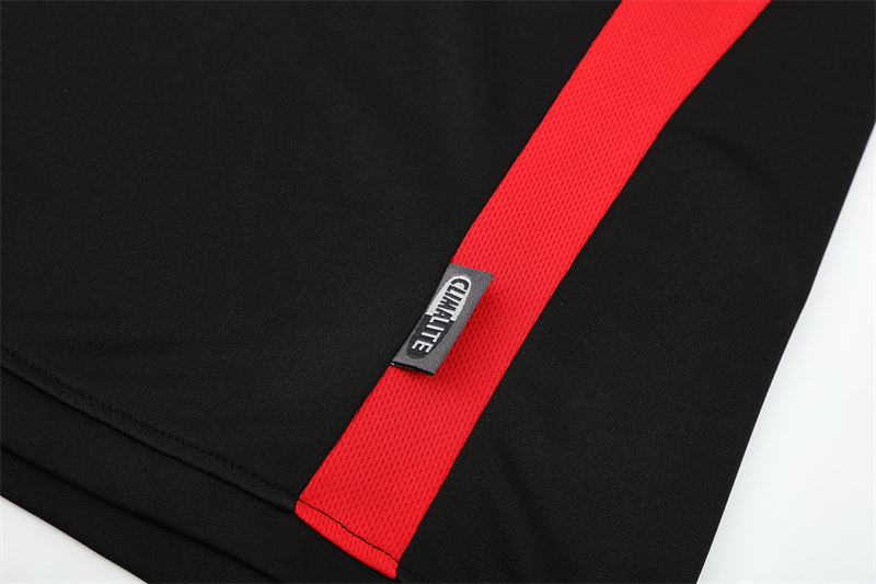 AC Milan 03/04 half zipper Training Black