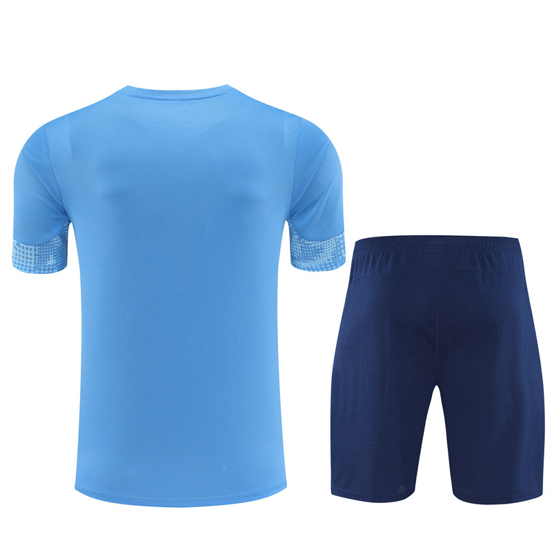 Short Sleeves Man City Training Suit