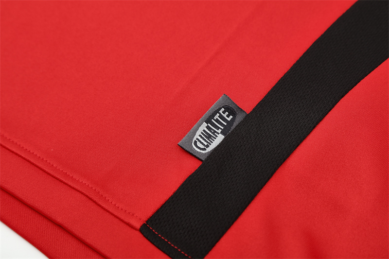 AC Milan 03/04 half zipper Training Red