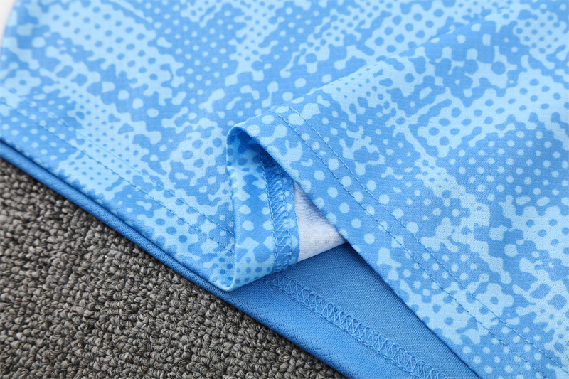 Short Sleeves Man City Training Suit