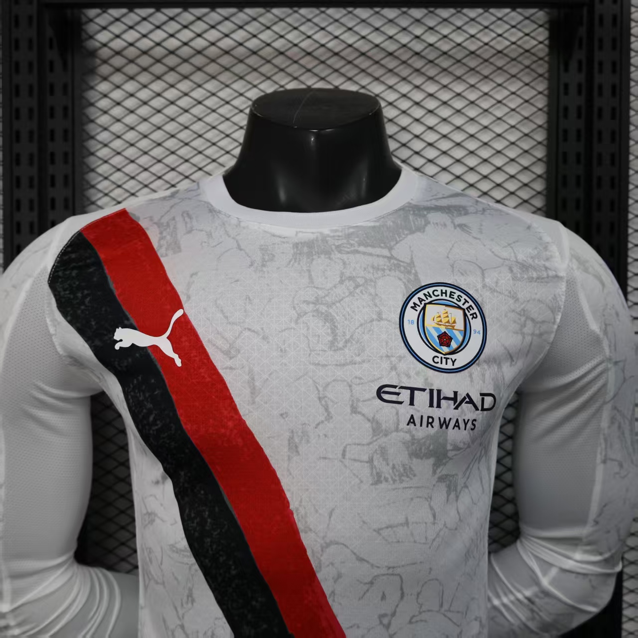 Player Version Manchester City 25/26 KidSuper Long Sleeves S~XXL