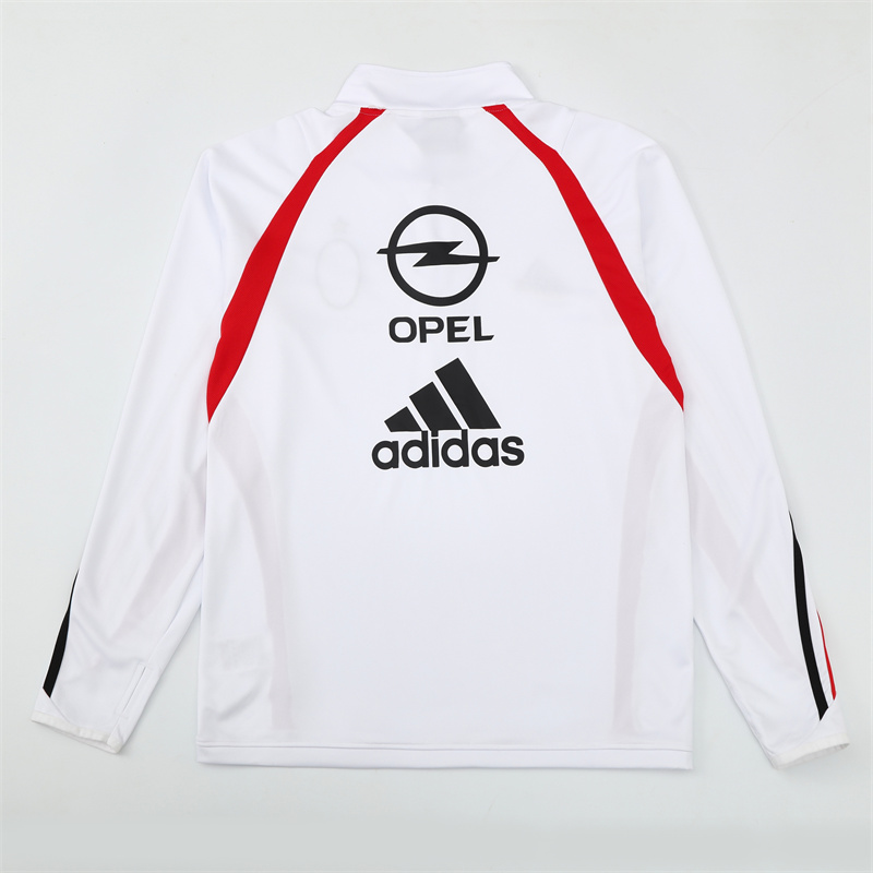 AC Milan 03/04 half zipper Training White