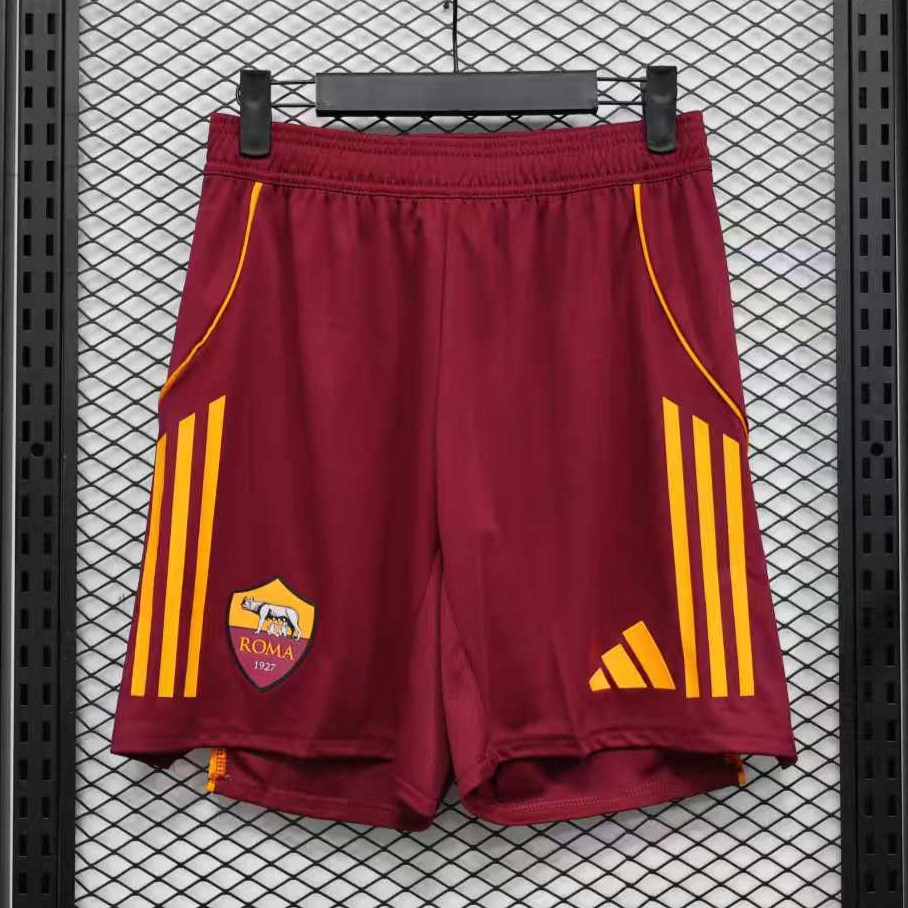 Player Version Shorts Roma 25/26 Home S-XXL