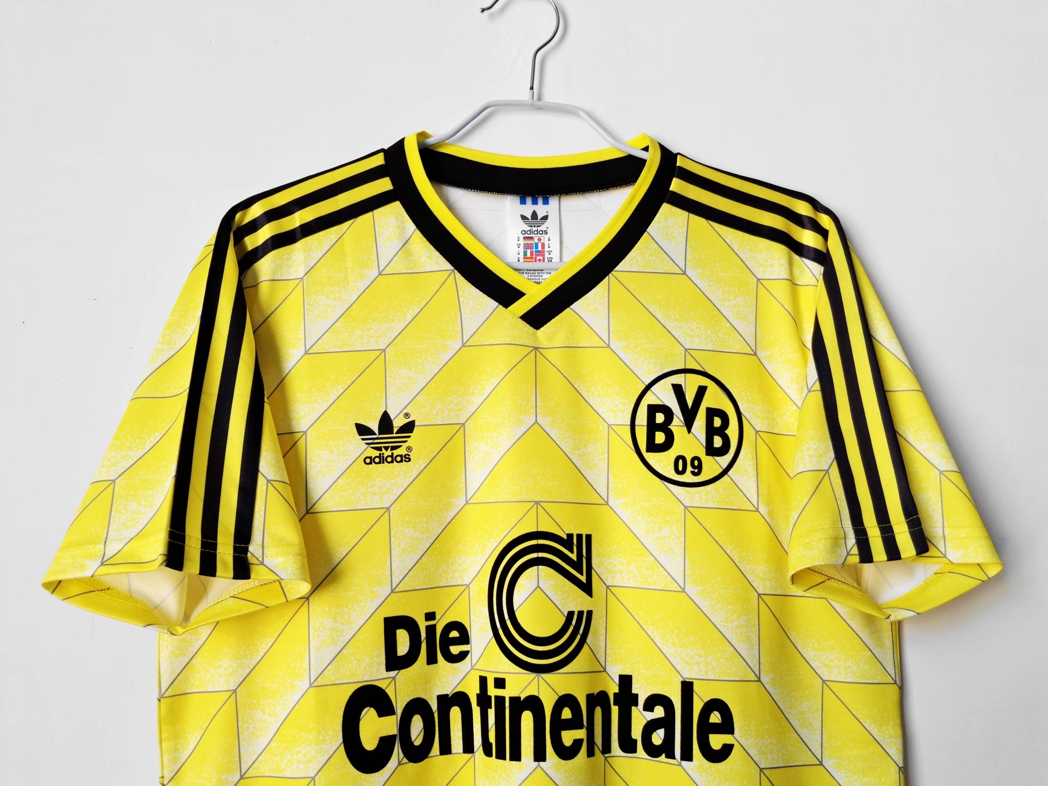 Retro Borussia Dortmund 1988 Home Shirt S-XXL