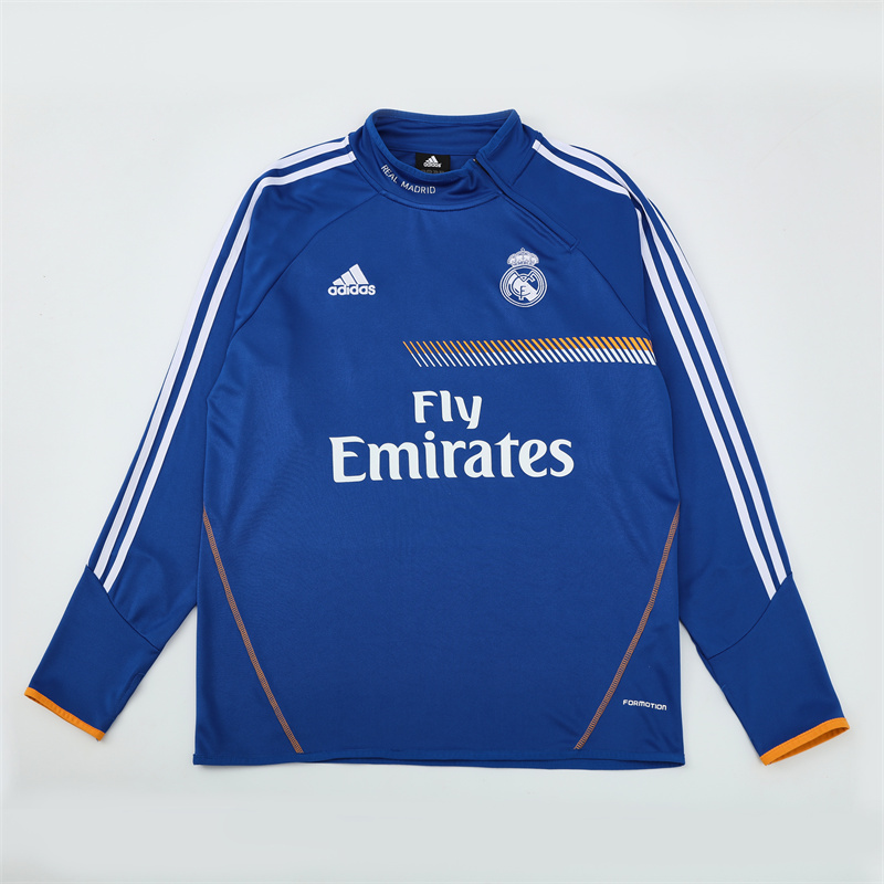 Real Madrid 13/14 half zipper Training Blue
