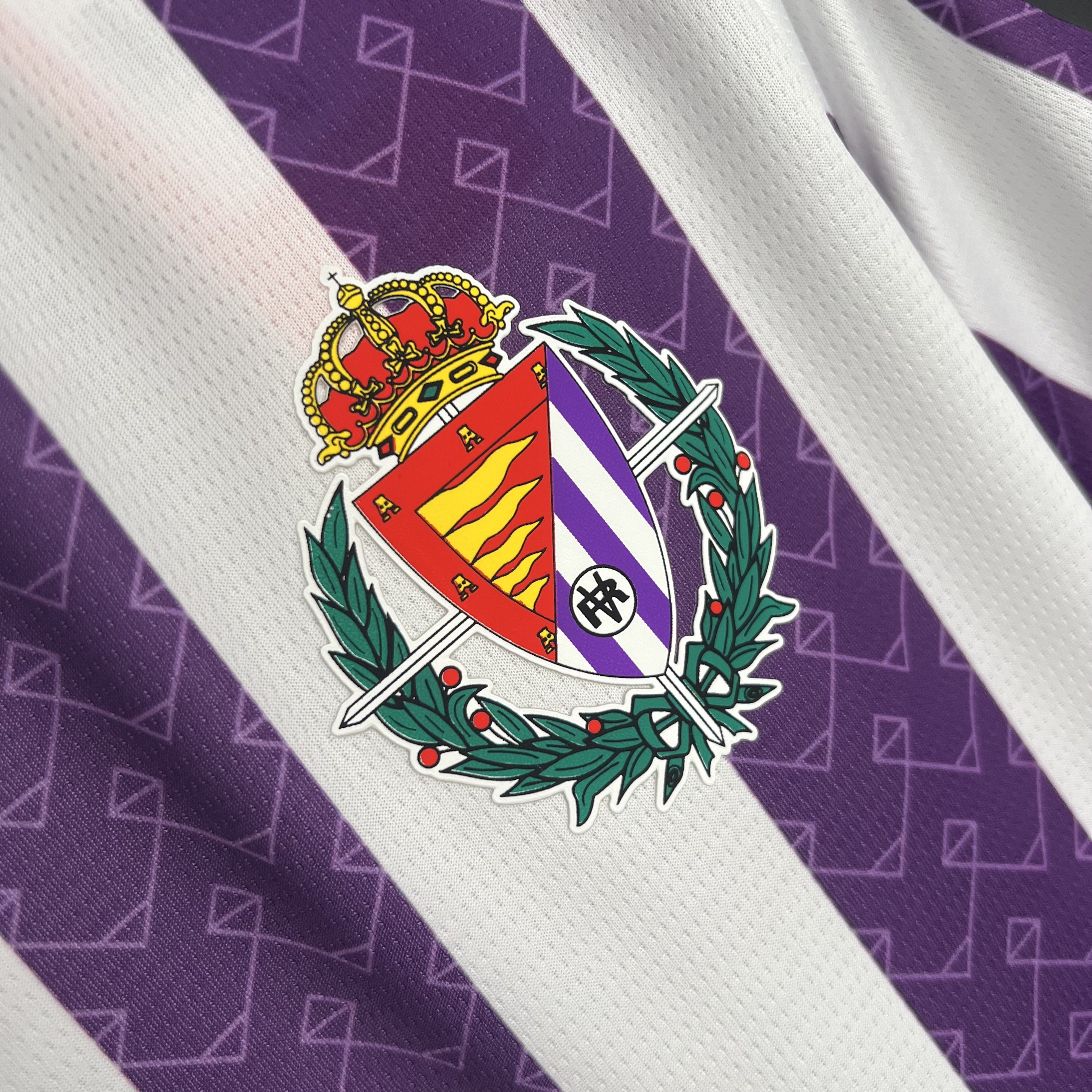 25/26 Real Valladolid Home with laliga patch S-4XL