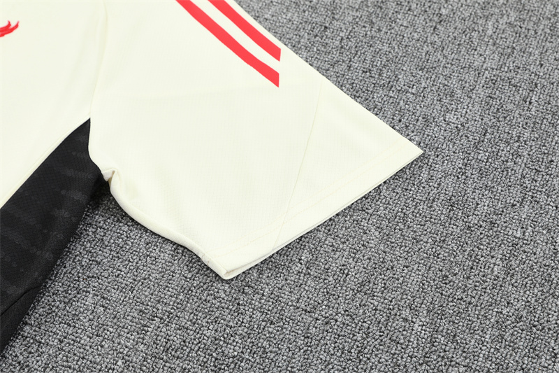 Short Sleeves LVP Training Suit Cream