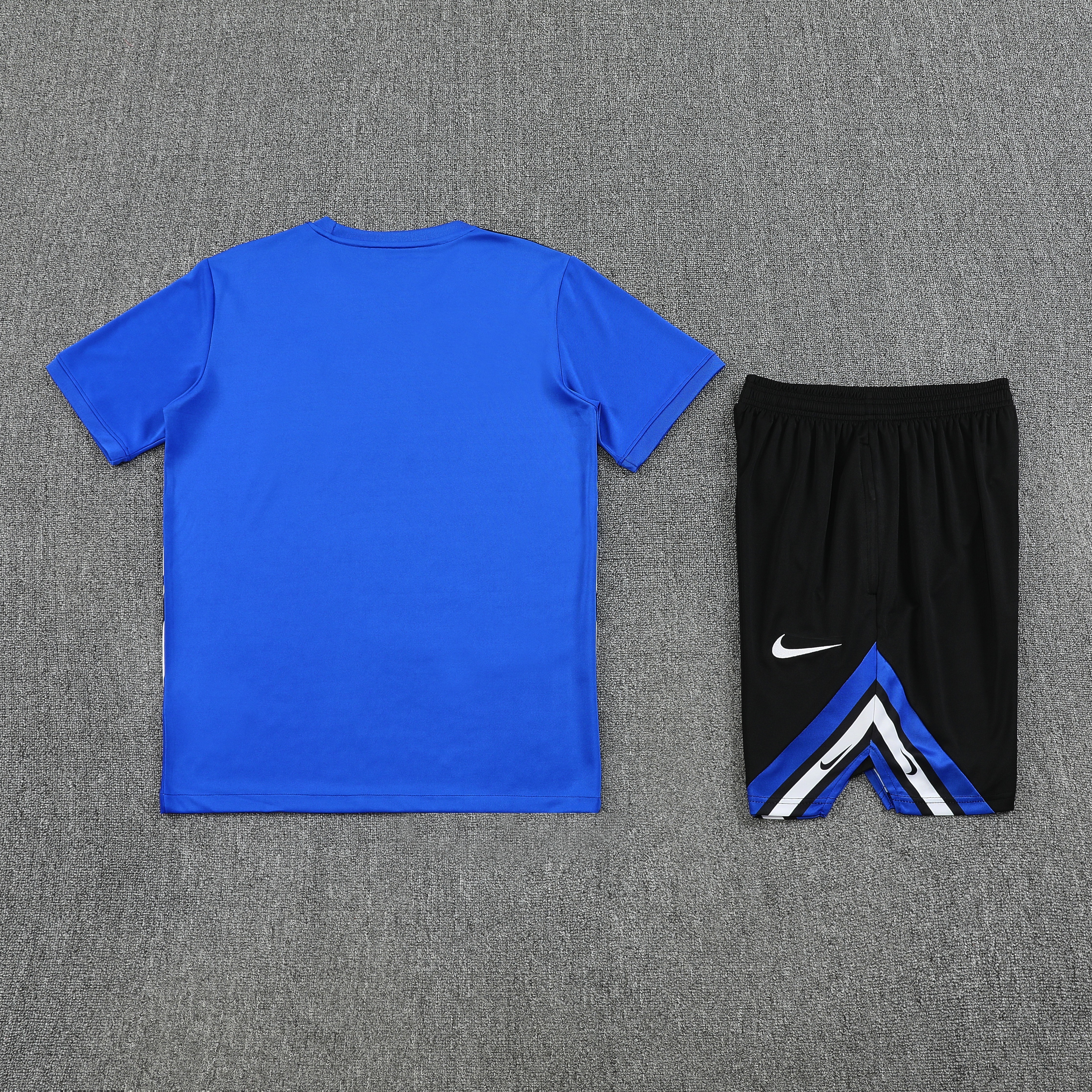 Short Sleeves Inter Milan Training Suit Blue