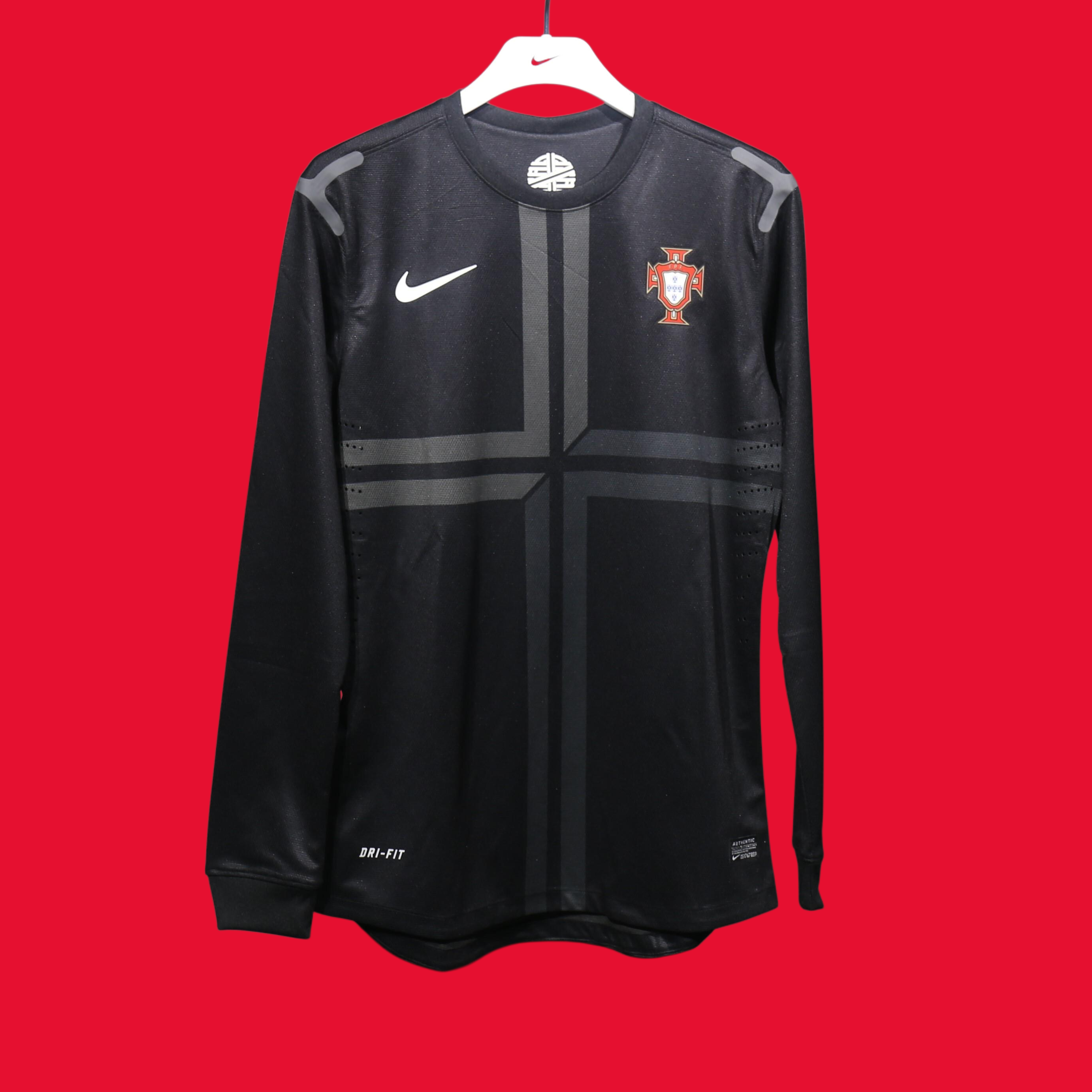 Player Version Retro Portugal 2013 Away Long Sleeves S-3XL