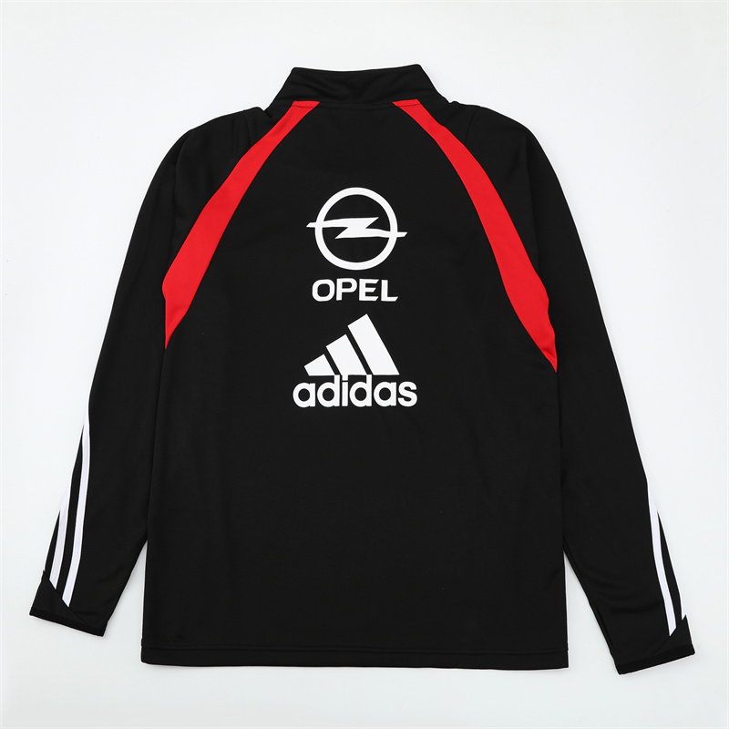 AC Milan 03/04 half zipper Training Black