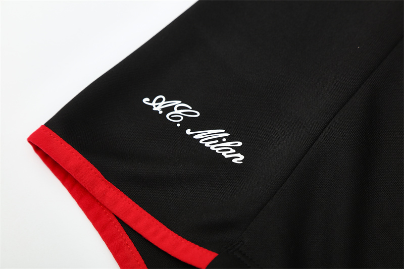 AC Milan 05/06 half zipper Training Black