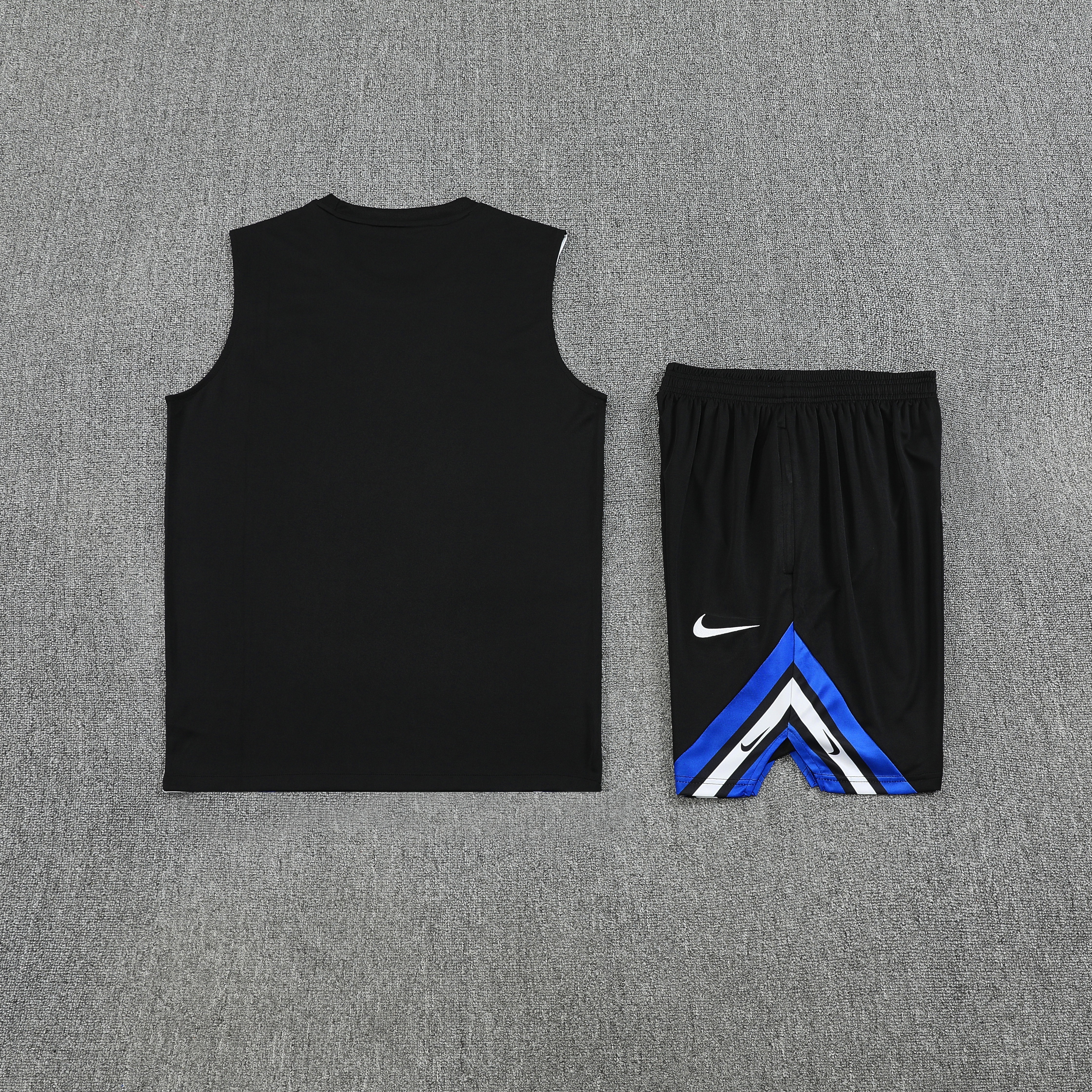 Sleeveless Inter Milan Training Suit Black