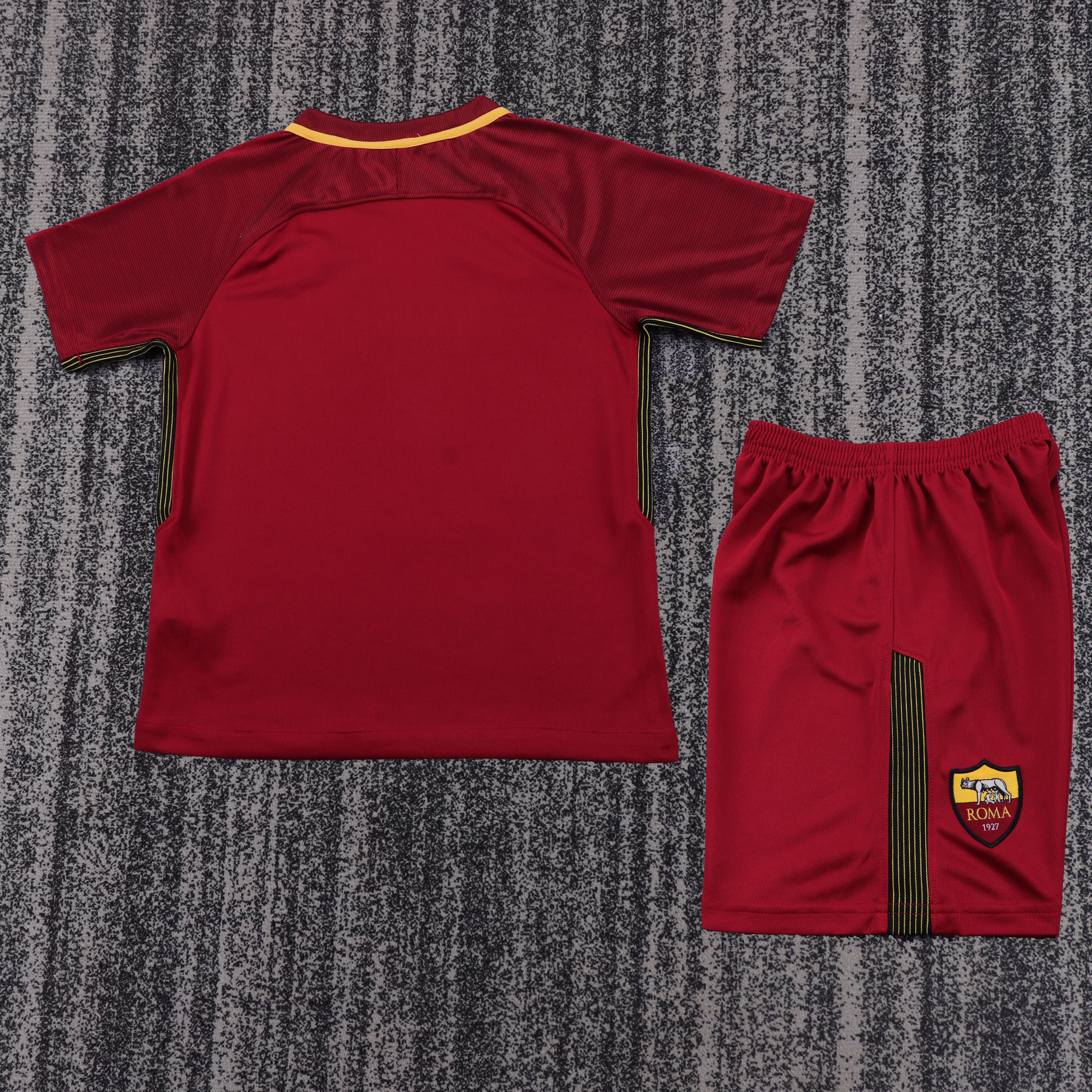 Kids Retro Kit Roma12017/18 Home