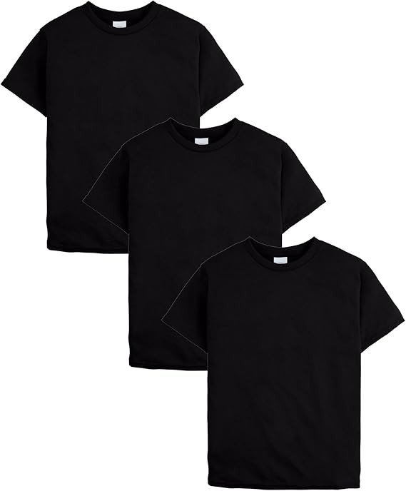 Children's round-neck T-shirt, 3-piece set