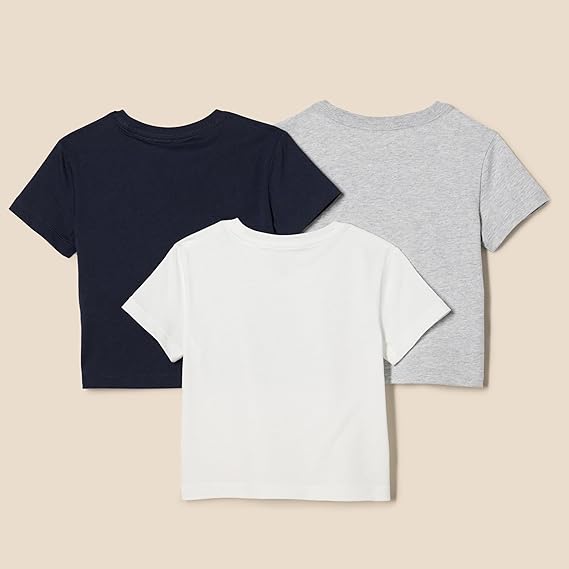 Cotton T-shirt for boys, 3-piece set