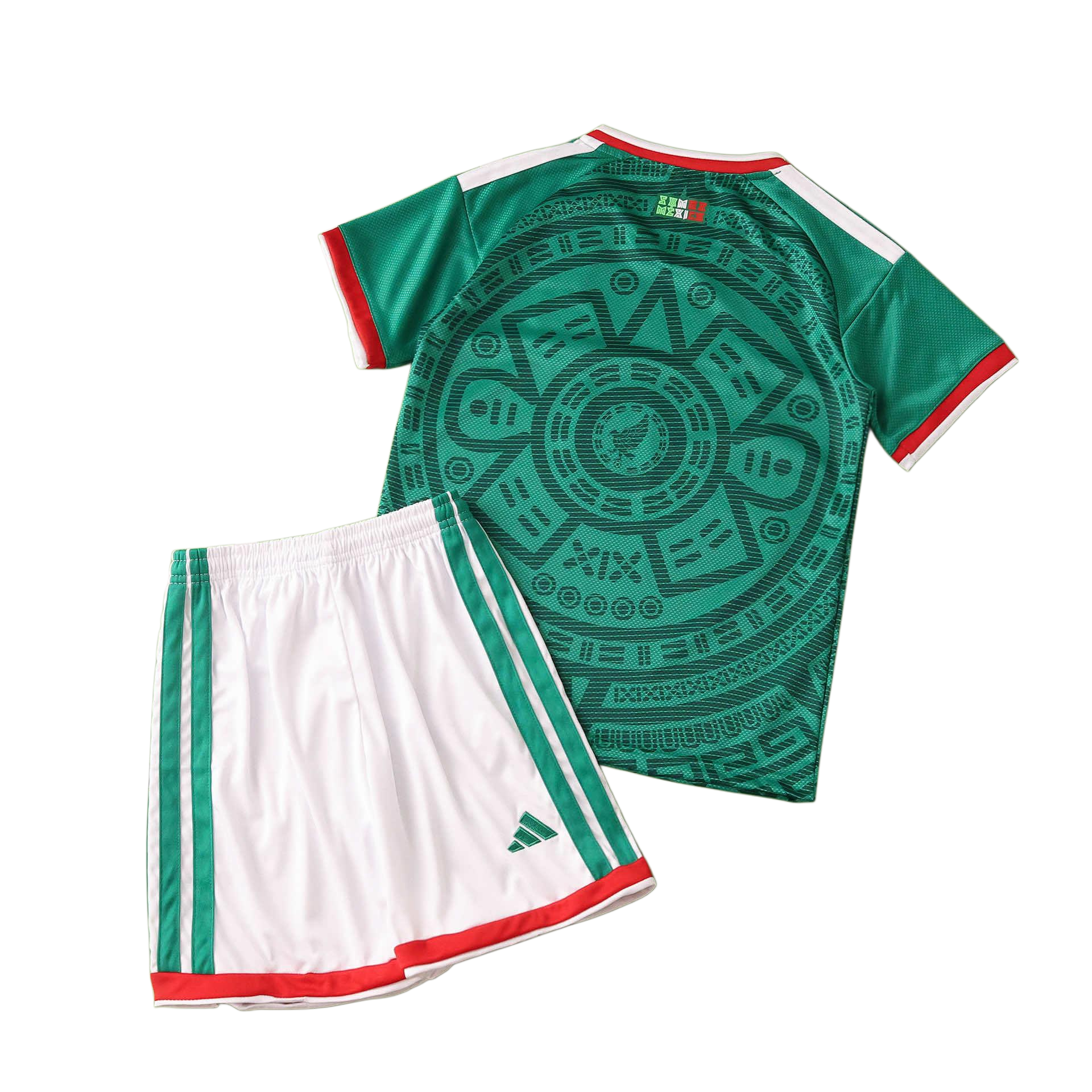 Kids 2026 World Cup Mexico Home Kit 16-28