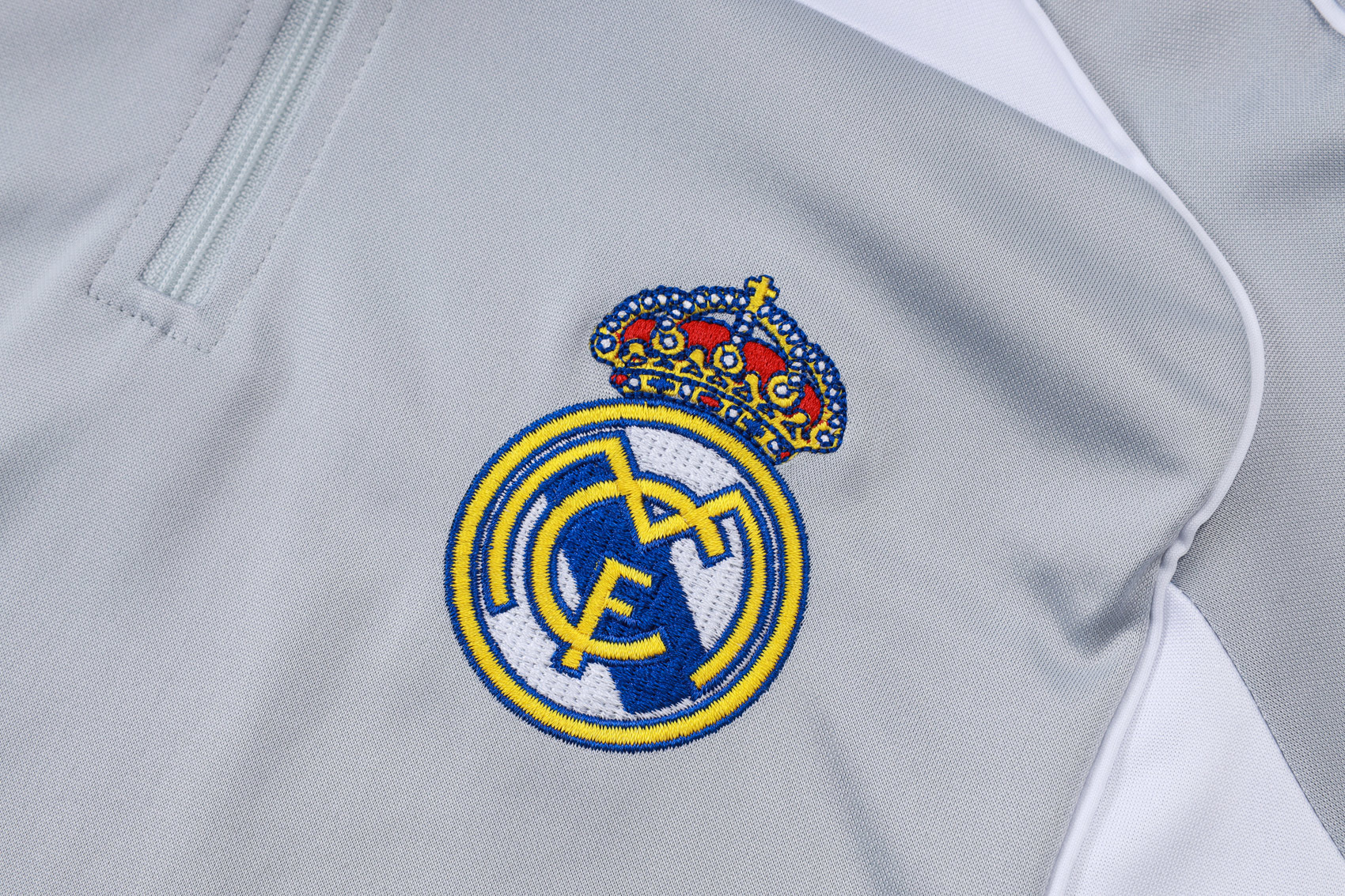 Adult / Kids 2526 Real Madrid Half Zipper Training Suit