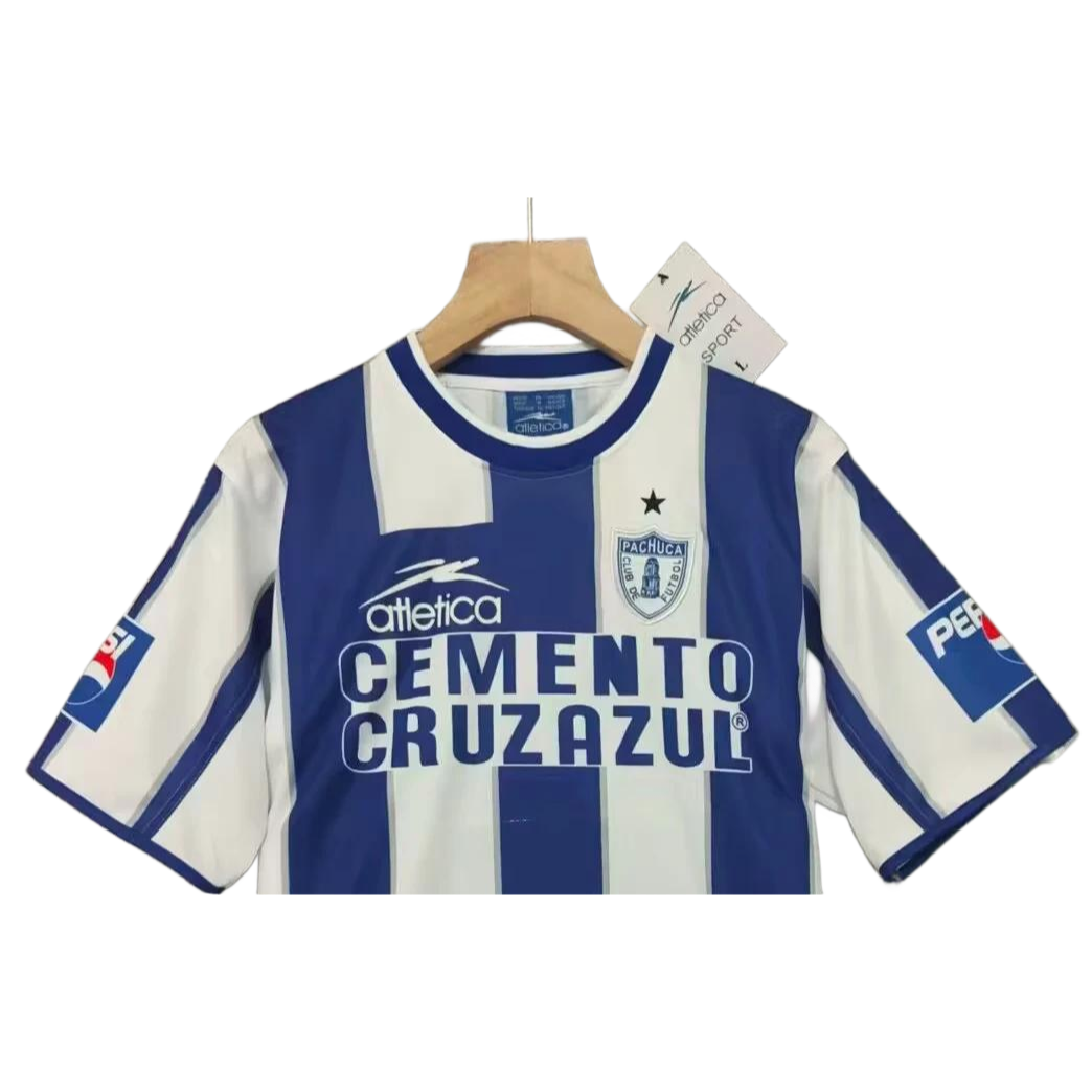 Retro Pachuca 01/02 Home Jersey S-XXL