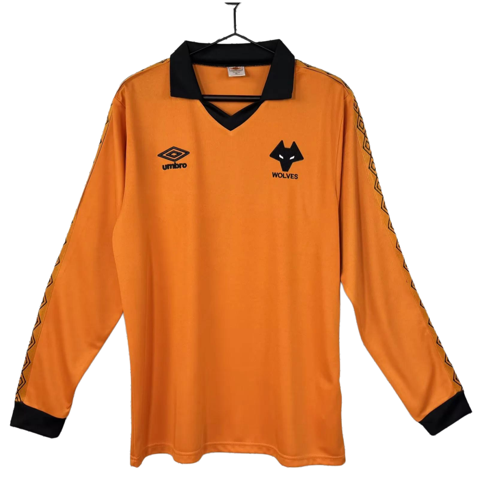 Retro Wolf 80/81 Home Jersey Long Leeves S-XXL
