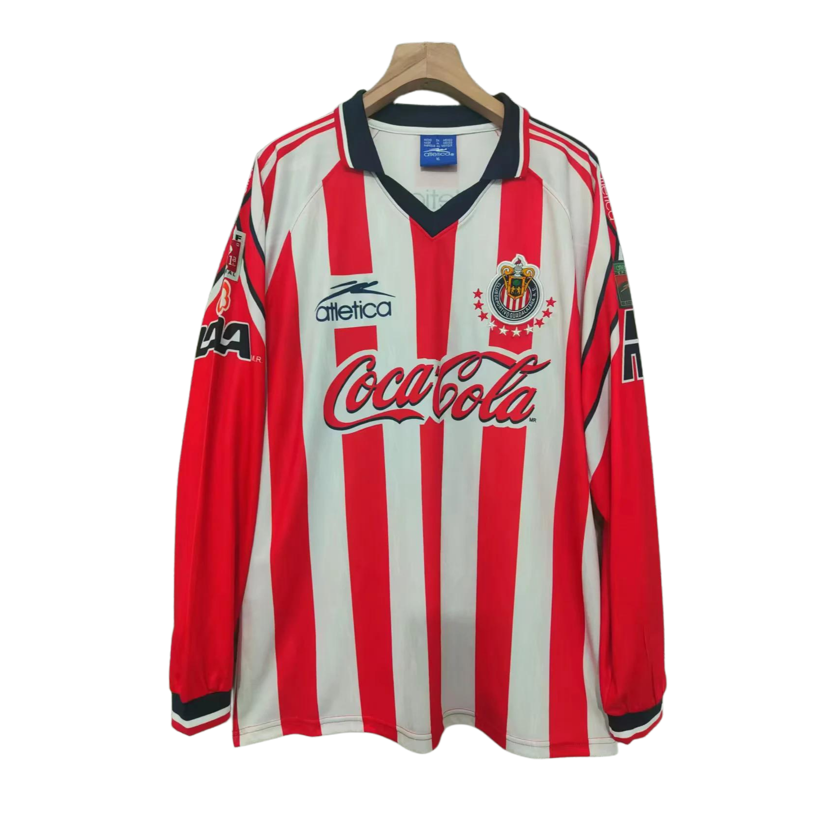 Retro Chivas 1998/99 Home Jersey Long Sleeves S-XXL