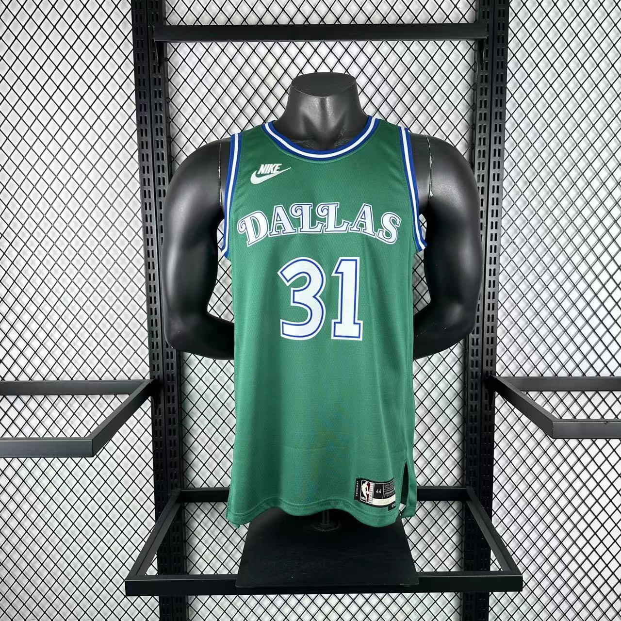 26 Season Mavericks Green #31 Thompson