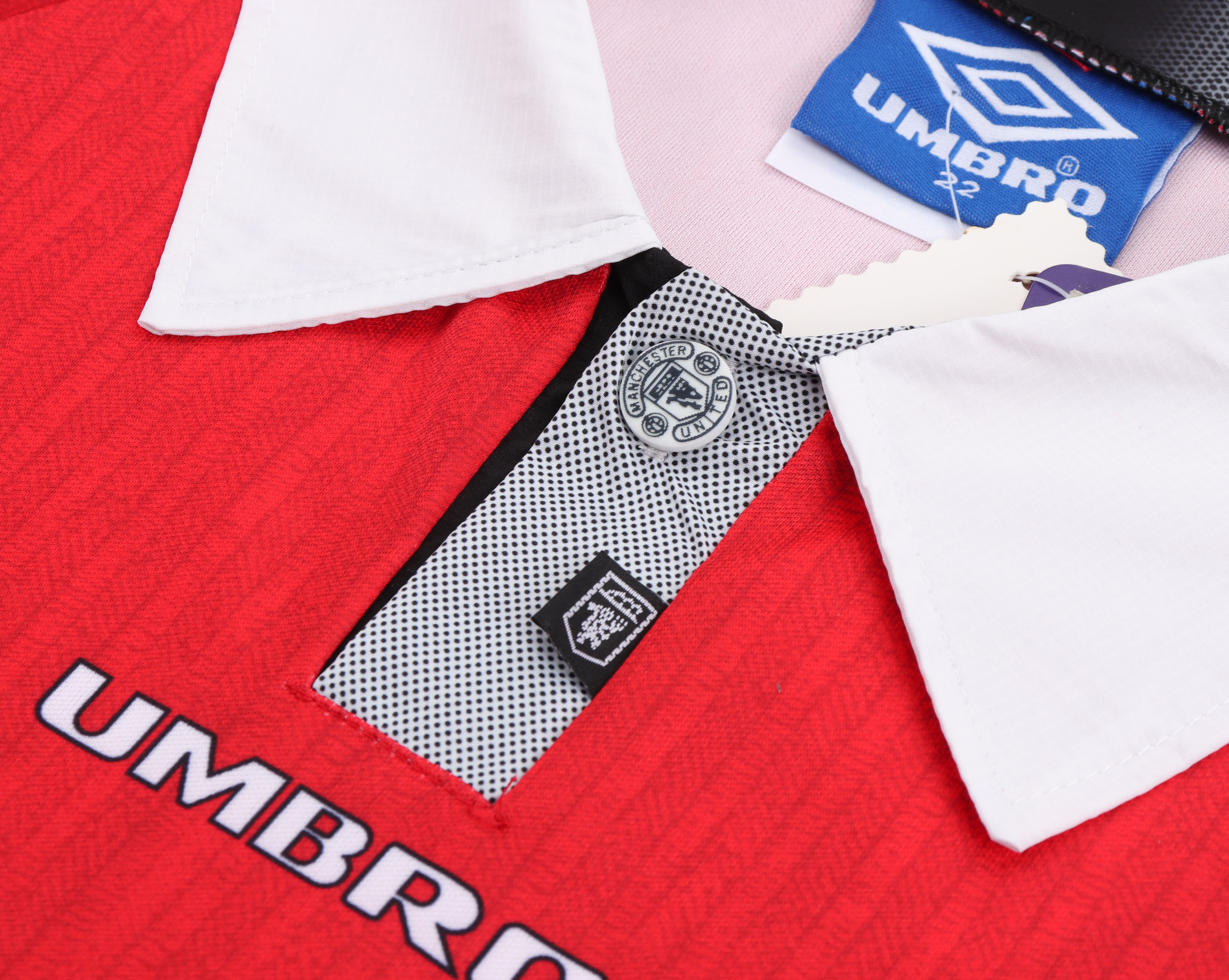 Kids Retro Man Utd 96/97 Home