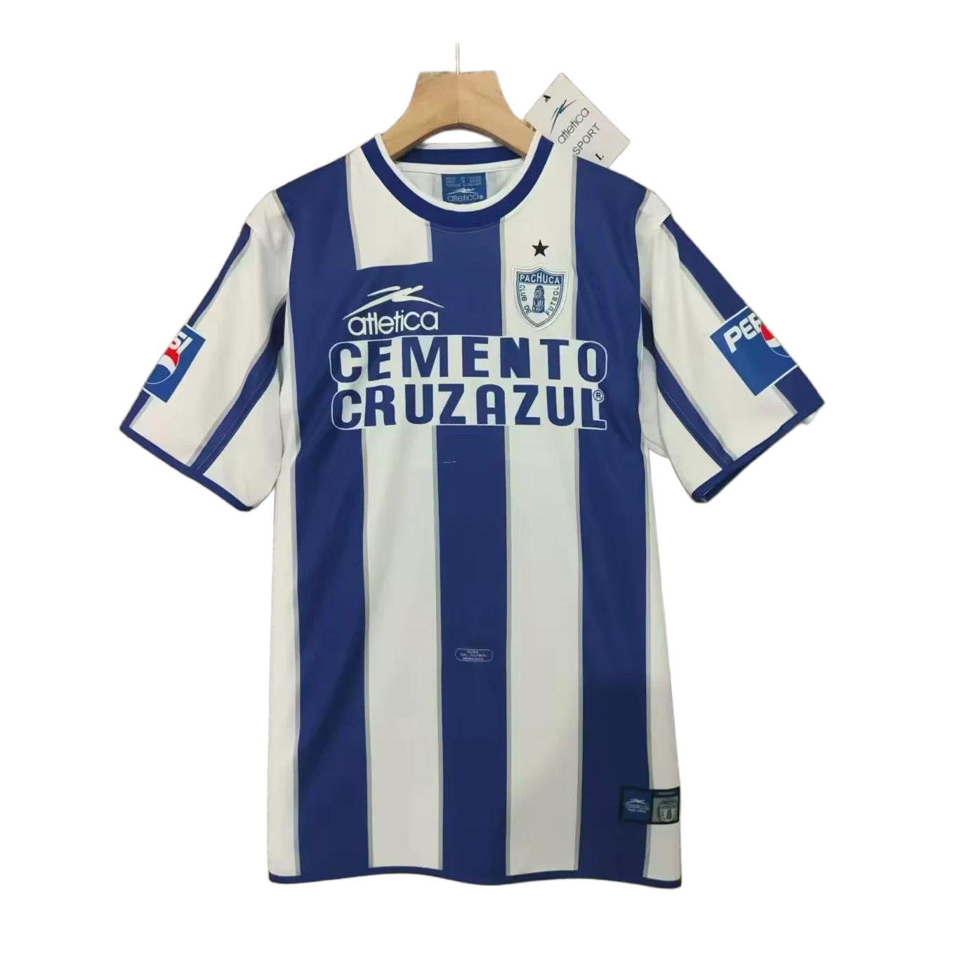 Retro Pachuca 01/02 Home Jersey S-XXL