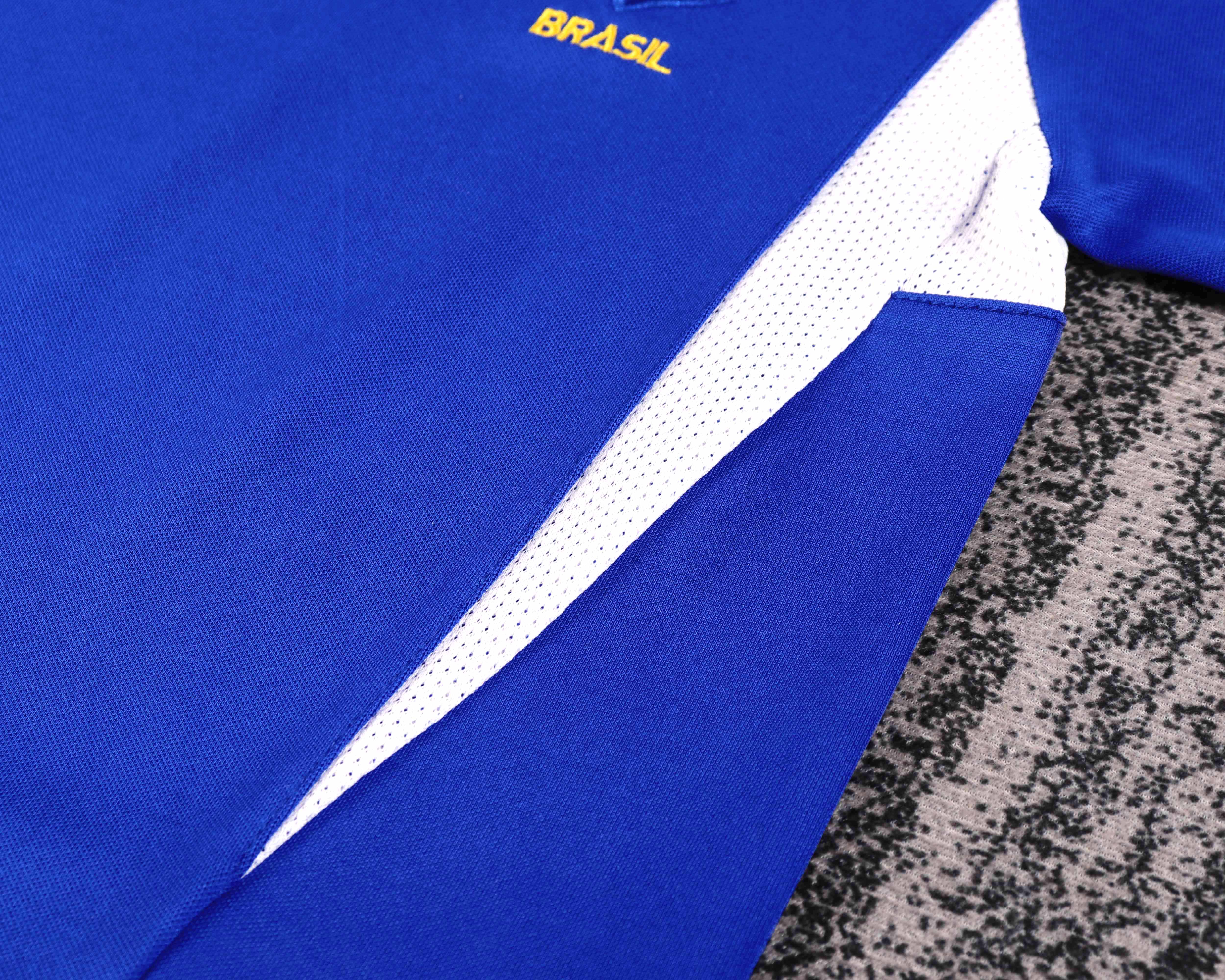 Kids Retro Brasil 2002 Away 16-28