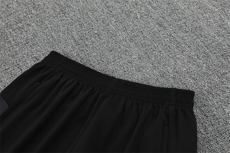 Adult / Kids AC 25/26 Half Zipper Training Suit Black