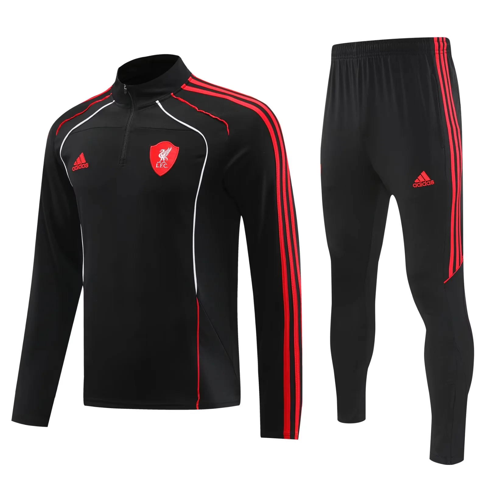2526 LVP Half zipper Training suit Black