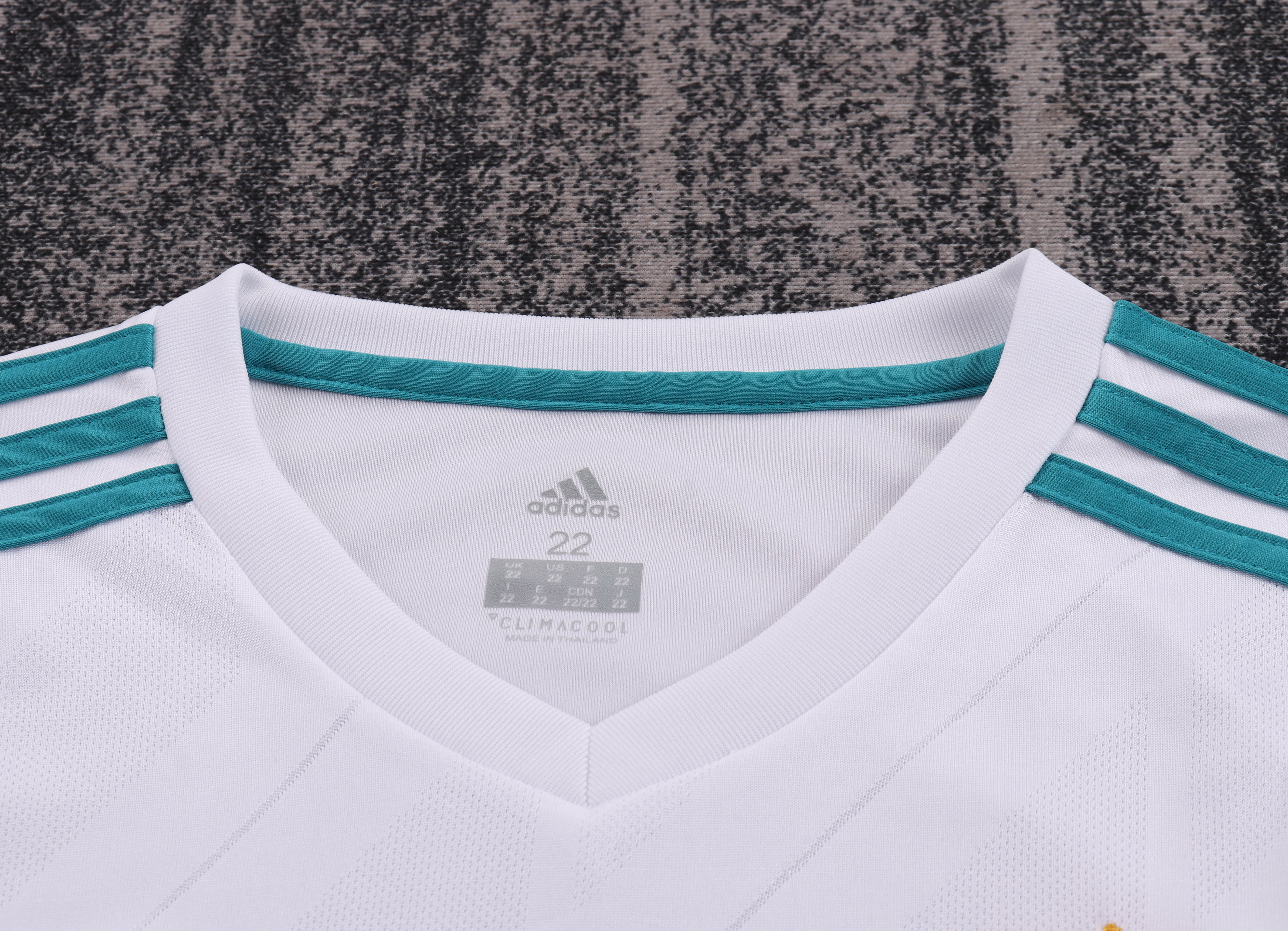 Kids Real Madrid 17/18 Home Long Sleeves