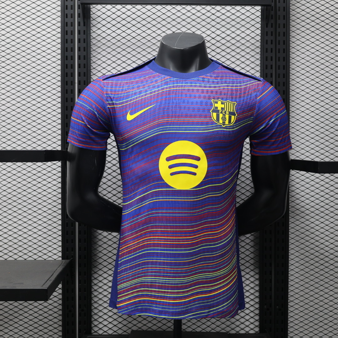 Player Version Barcelona 25/26 Pre-match Jersey S-XXL