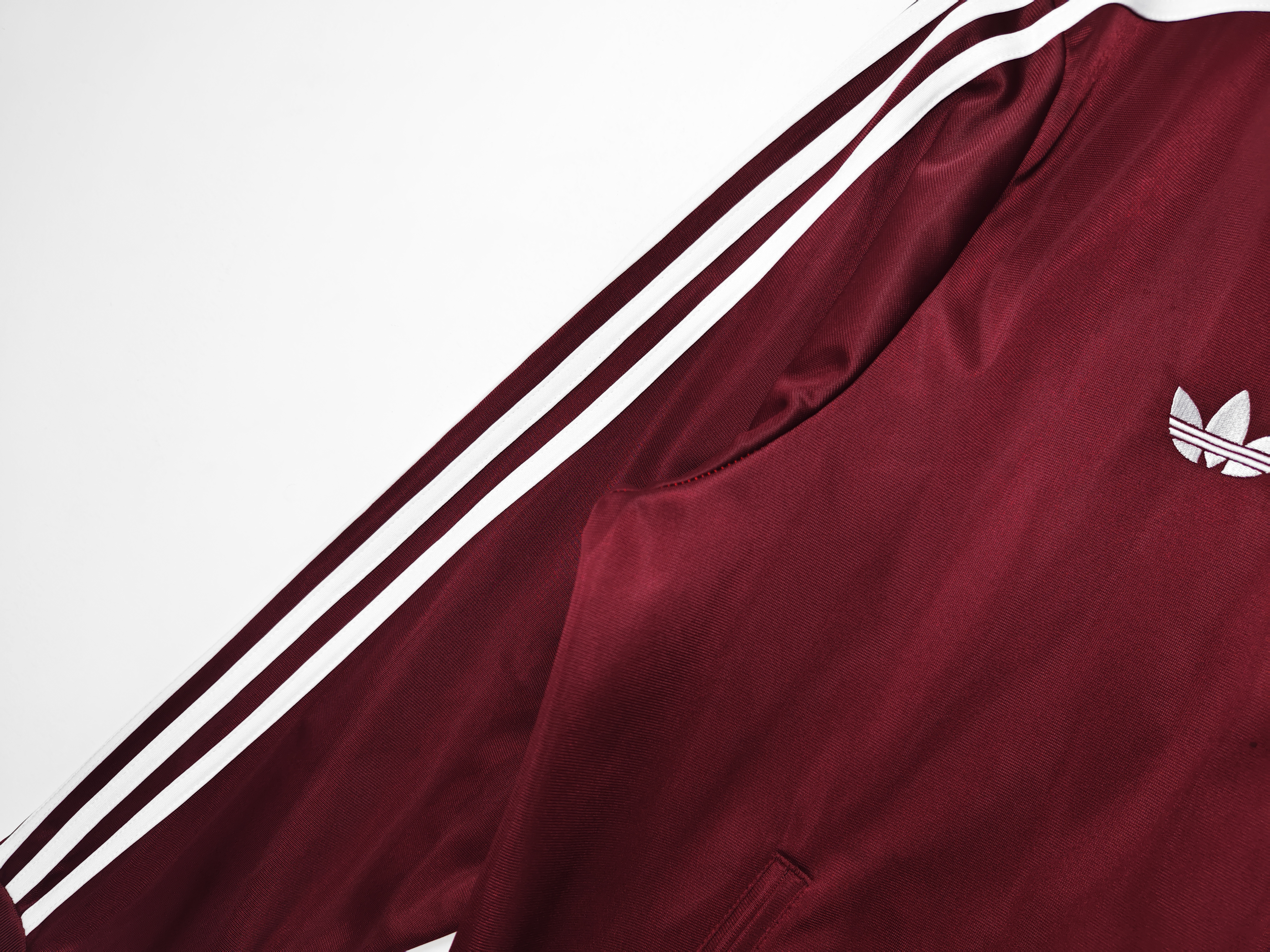 Adidas x Oasis Tour Phoenix Sports Jacket - Wine Red S-XXL
