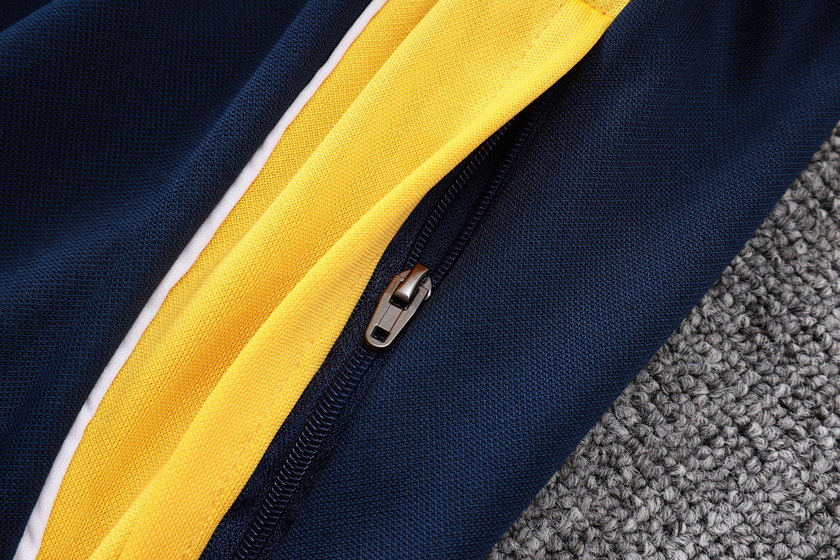 2526 Boca Full Zipper Training Suit Blue