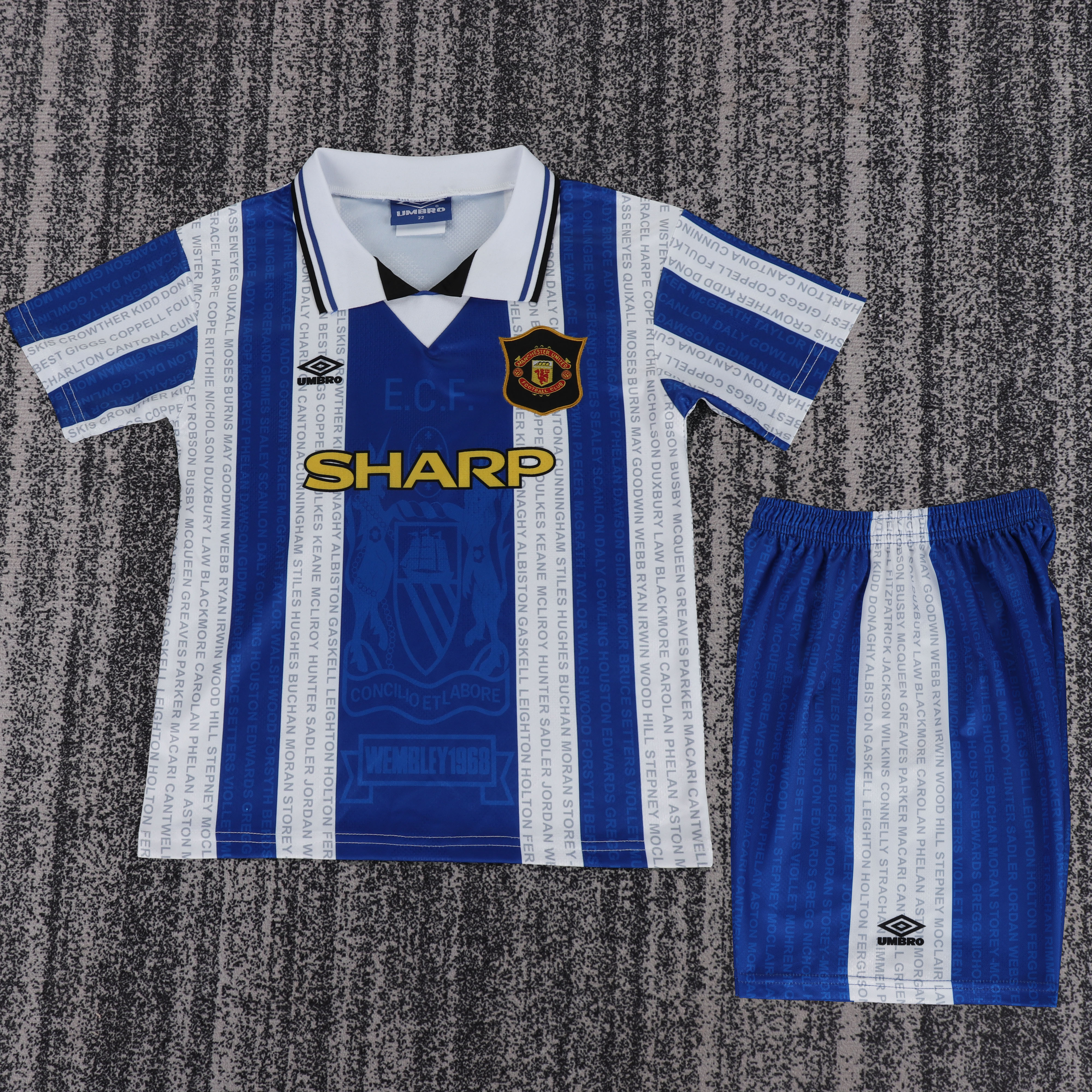 Kids Retro Man Utd 94/96 Third