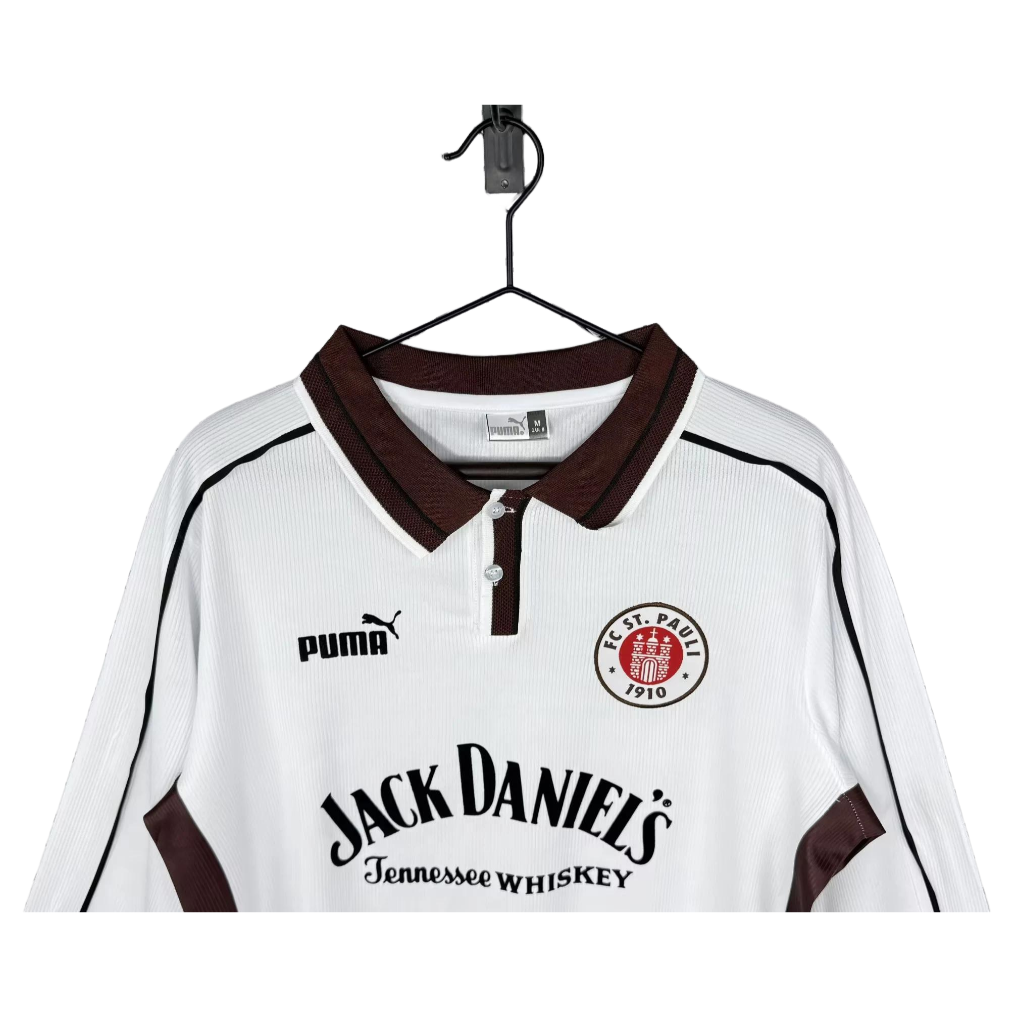 Retro St. Pauli 1999/00 Home Jersey Long Sleeves S-XXL