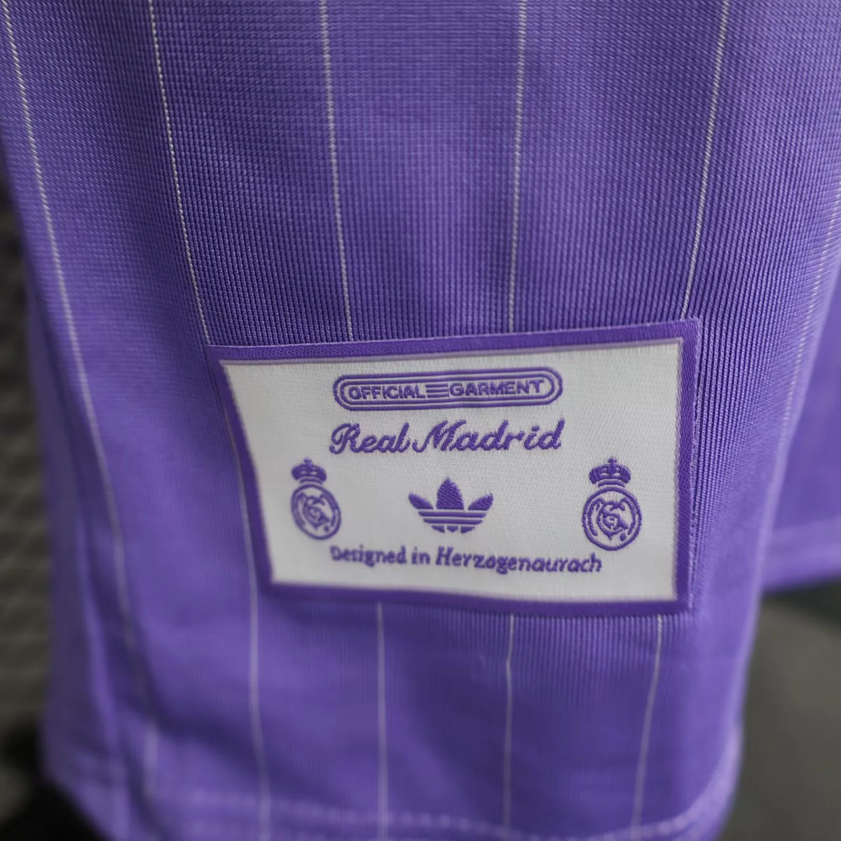 25/26 Real Madrid Terrace Icons Purple Shirt
