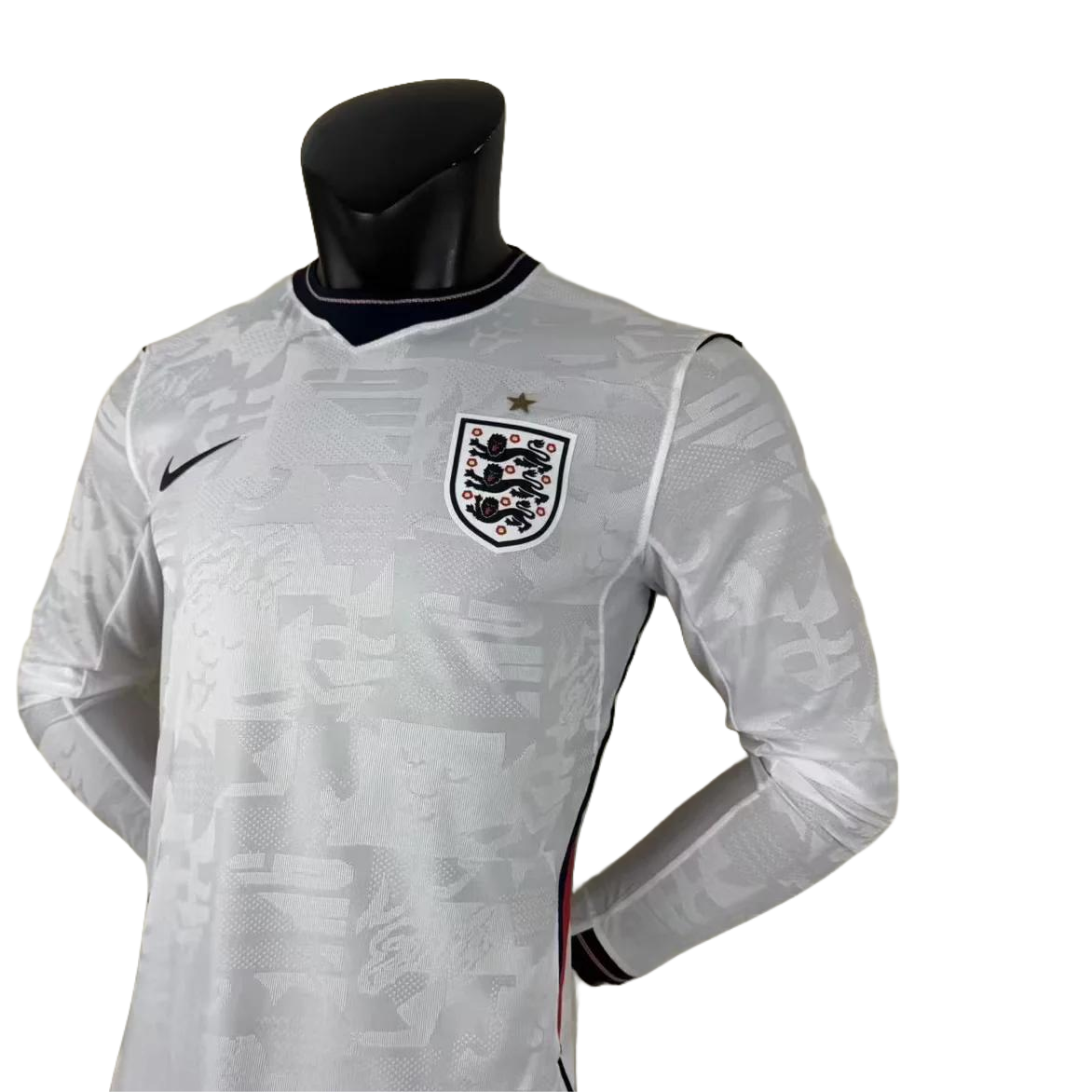 Player Version England 2026 Home Long Sleeves Jersey S-XXL