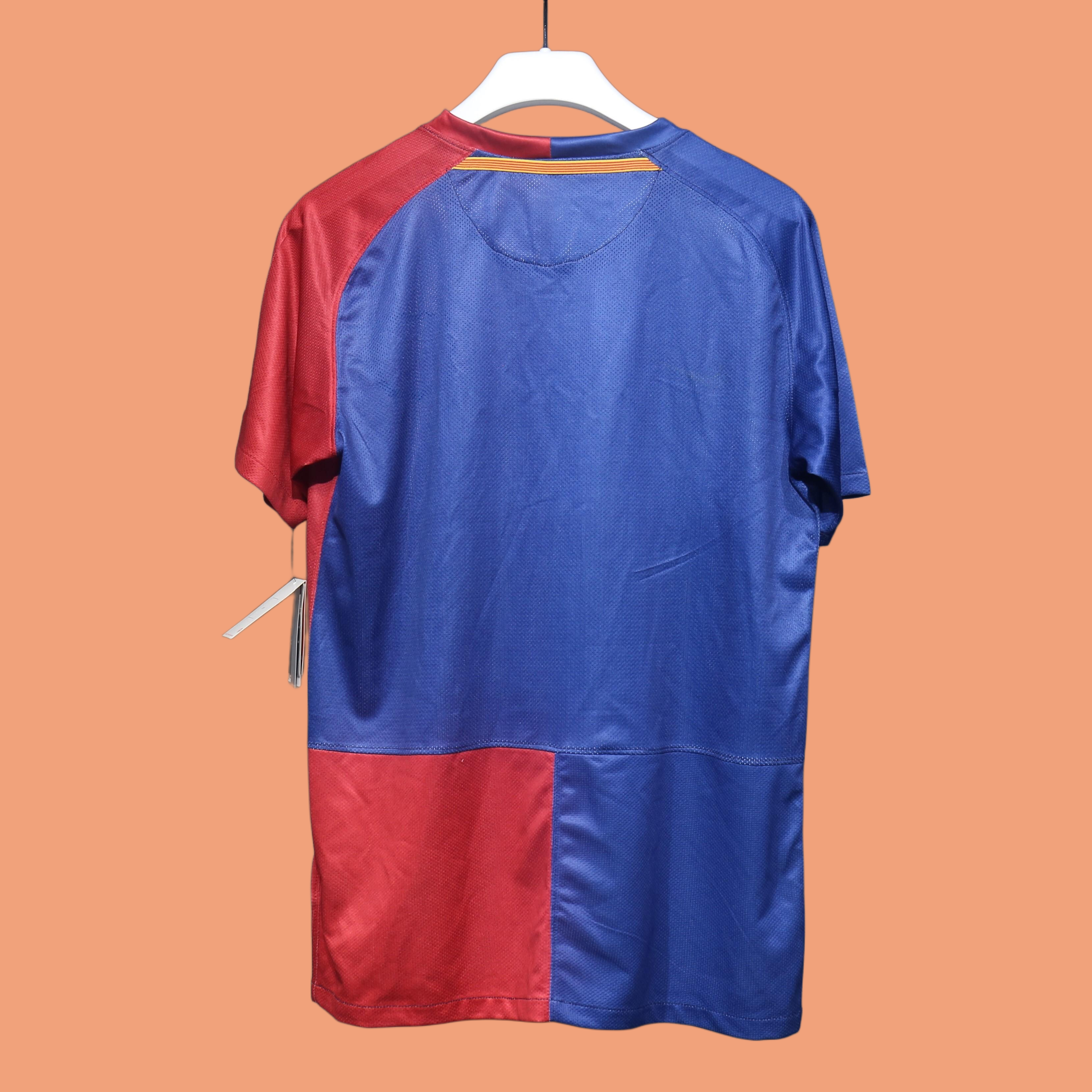 Player Version Retro 08-09 Barcelona Home Size S-3XL