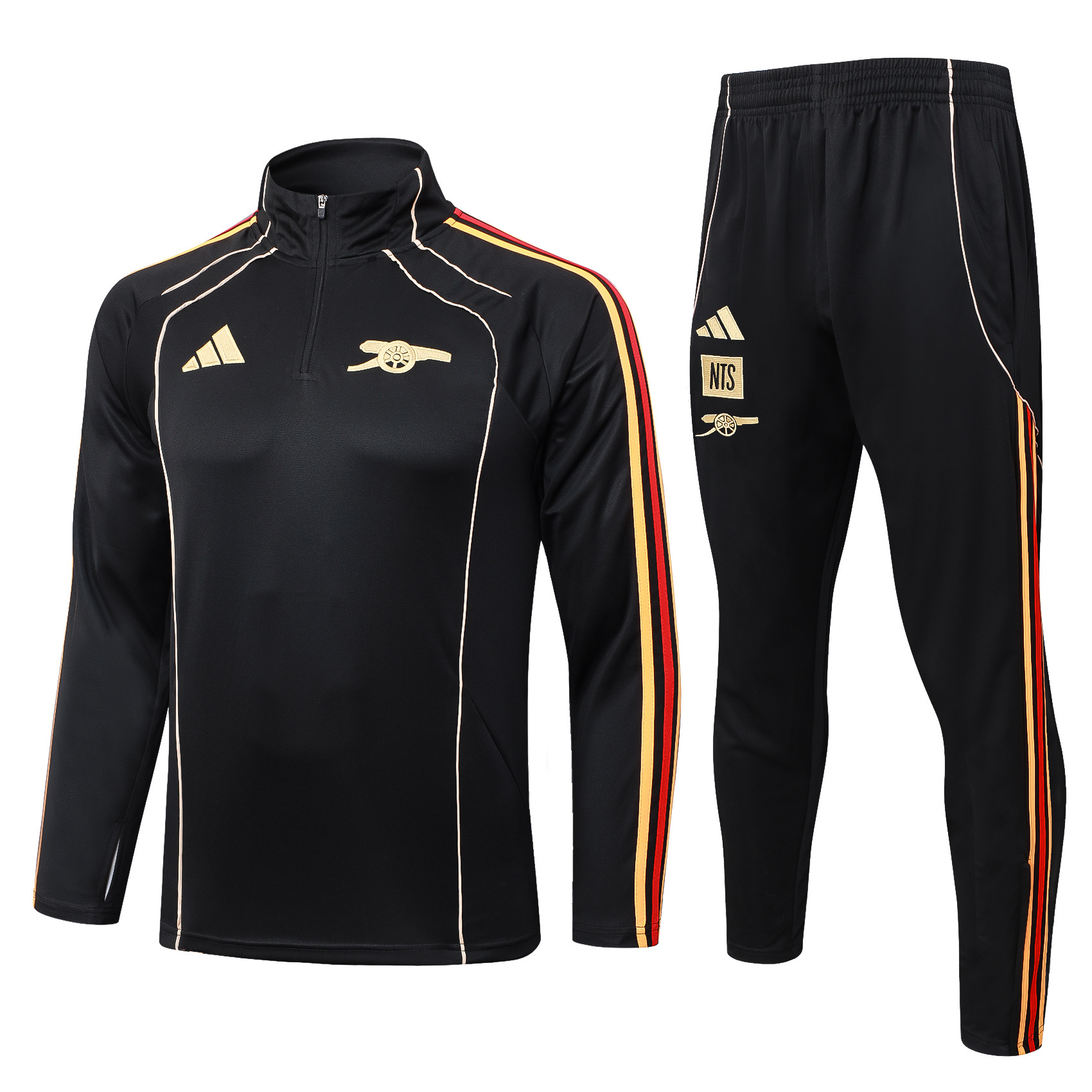 Adult / Kids 2526 Arsenal Half Zipper Training Suit