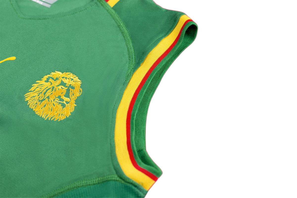 Retro Cameroon 2002 Home Sleevsless S-XXL