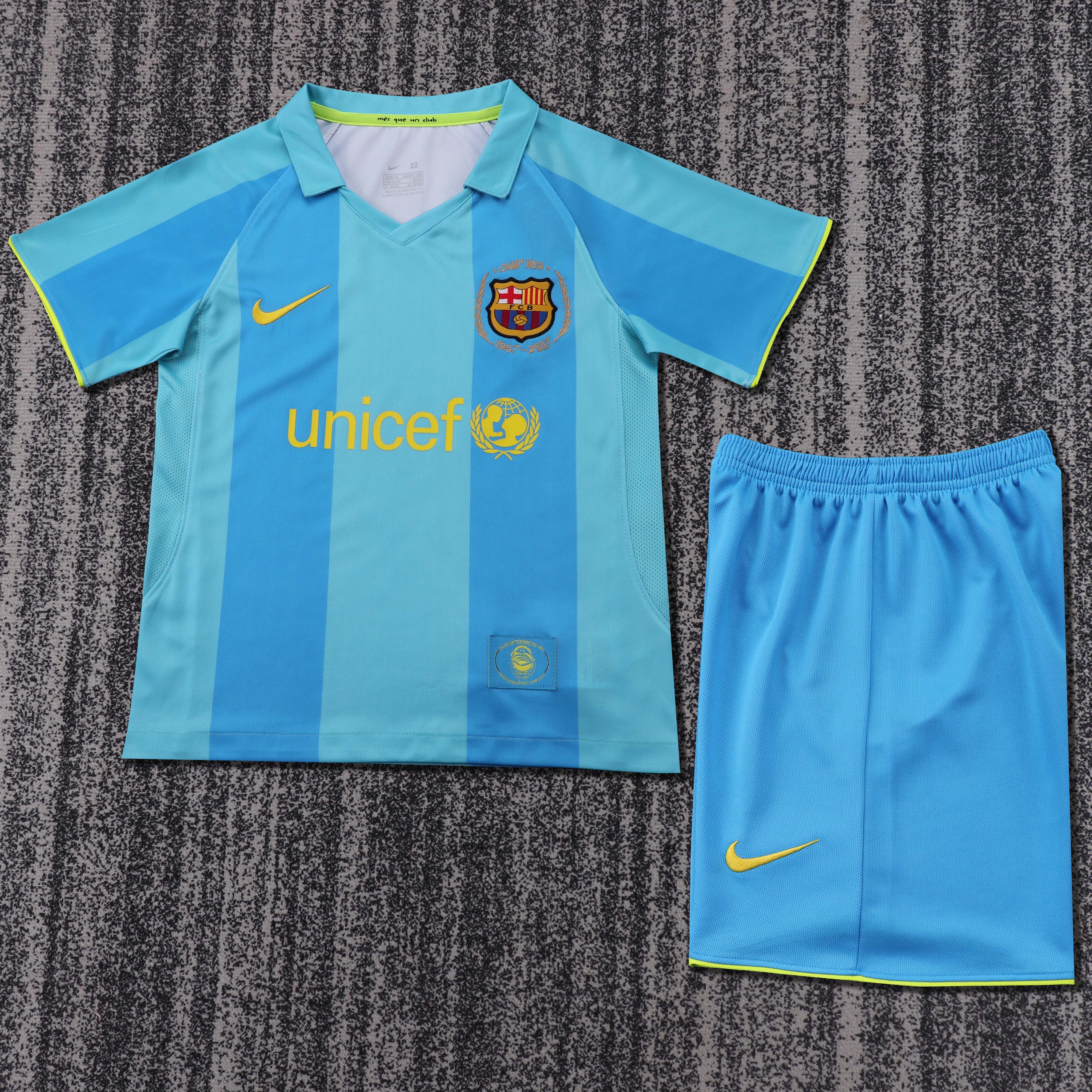 Kids kit Barcelona 07/08 Away