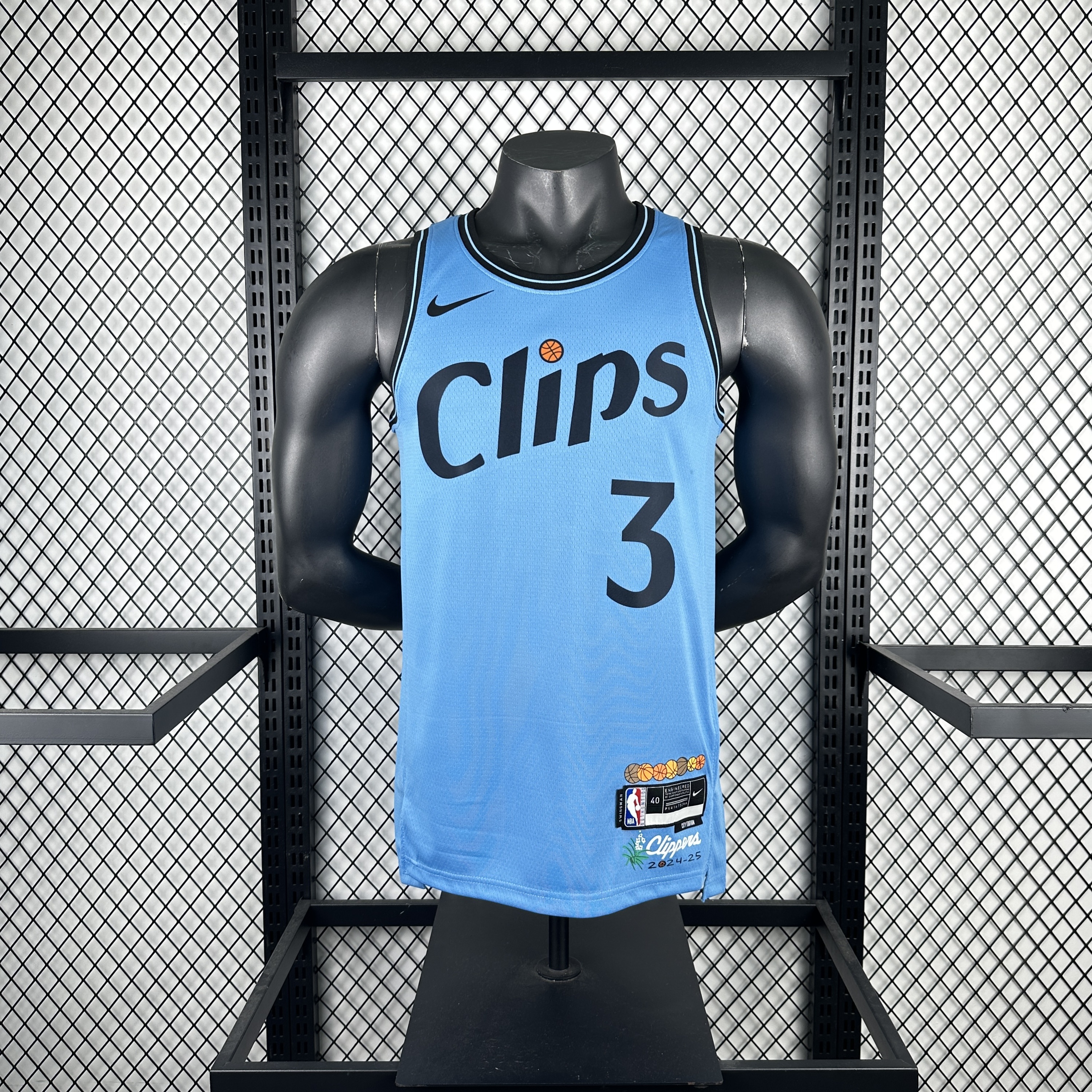 25 Season Los Angeles Clippers City Edition No.3 Paul