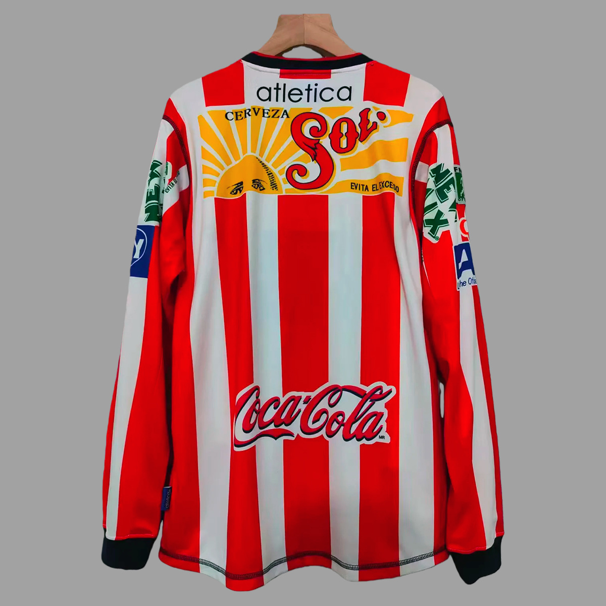 Retro 2002/03 Chivas Home Jersey Long Sleeves S-XXL
